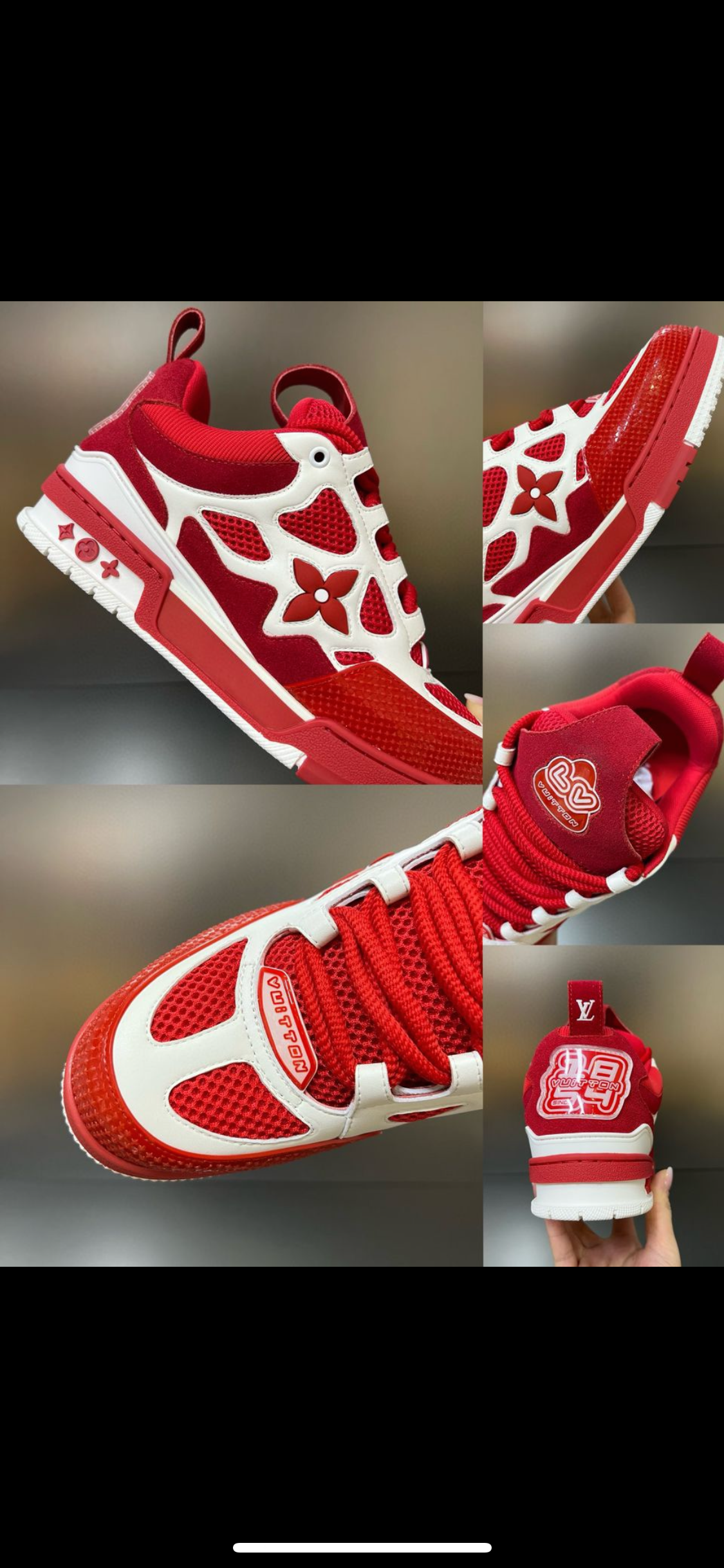 Sneakers Lv Skate red facture 10/10