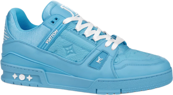 Sneakers Lv trainers bleu 2023 facture