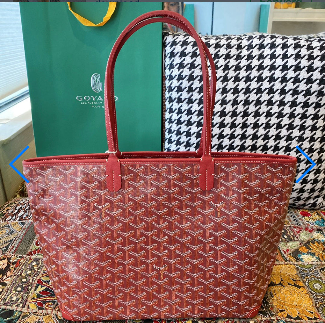 Artois red PM invoice bag