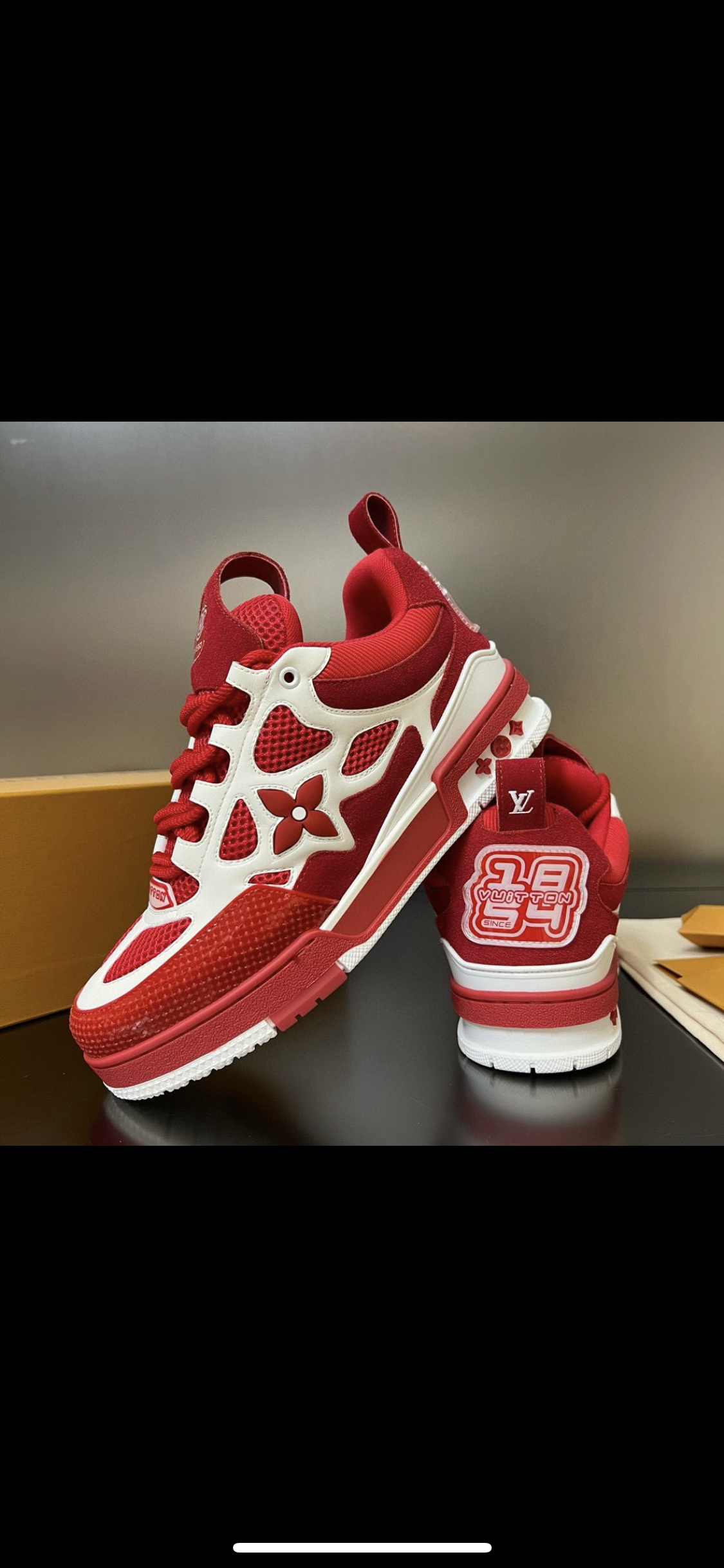 Sneakers Lv Skate red facture 10/10