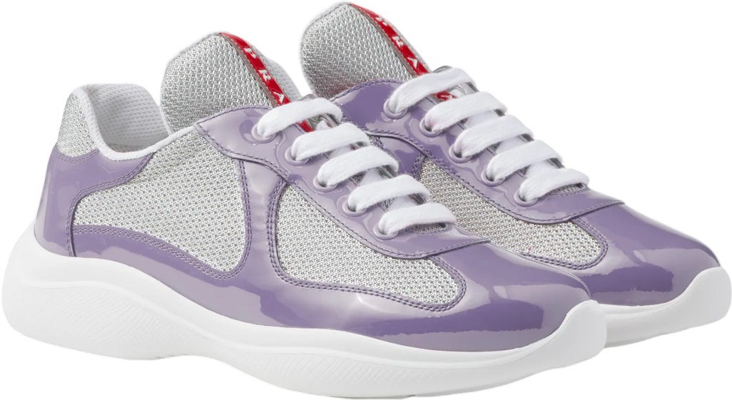 Sneakers Prd America ´ s Cup lilas tissu bike lisse 10/10 V3S