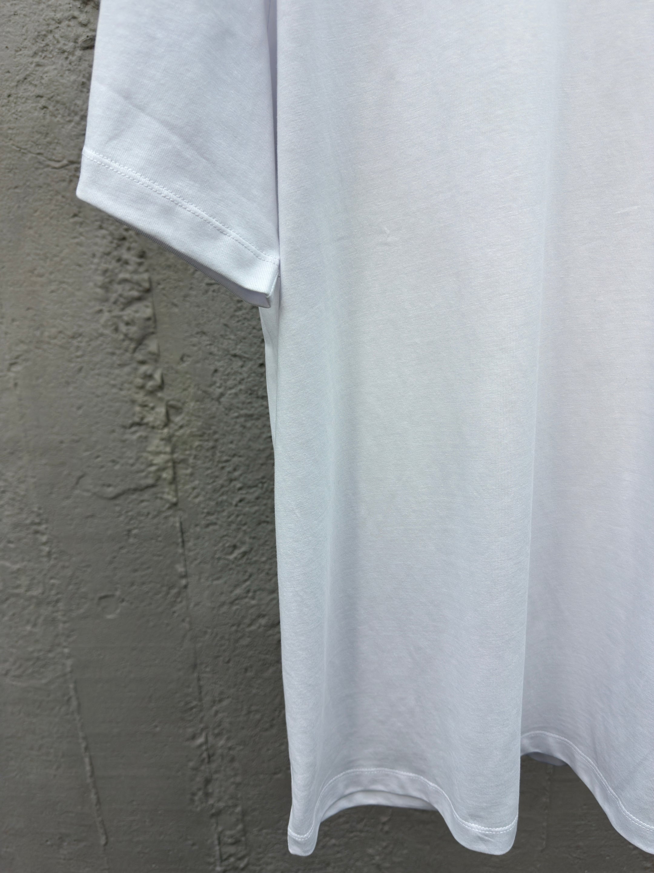 T SHIRT BLANC LOGO FANTÔME MNCLR