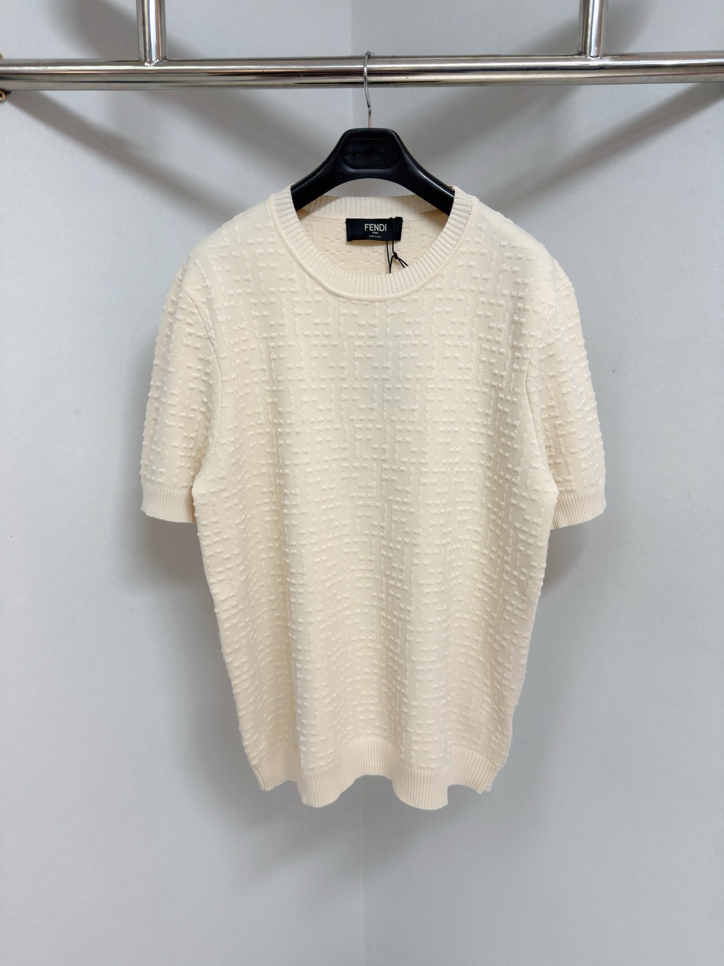 Pull Selleria en coton FF beige