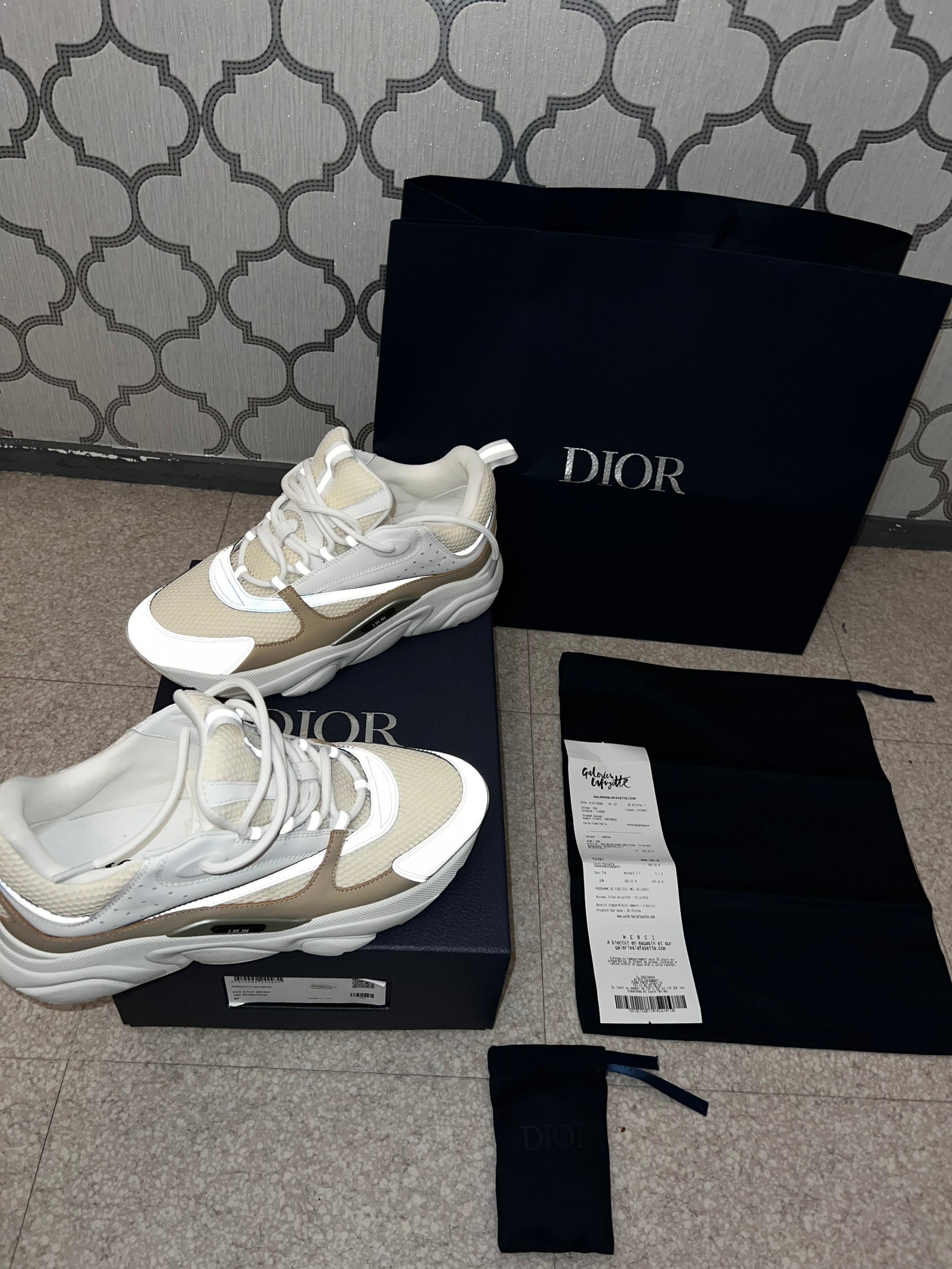Sneakers b22 beige facture