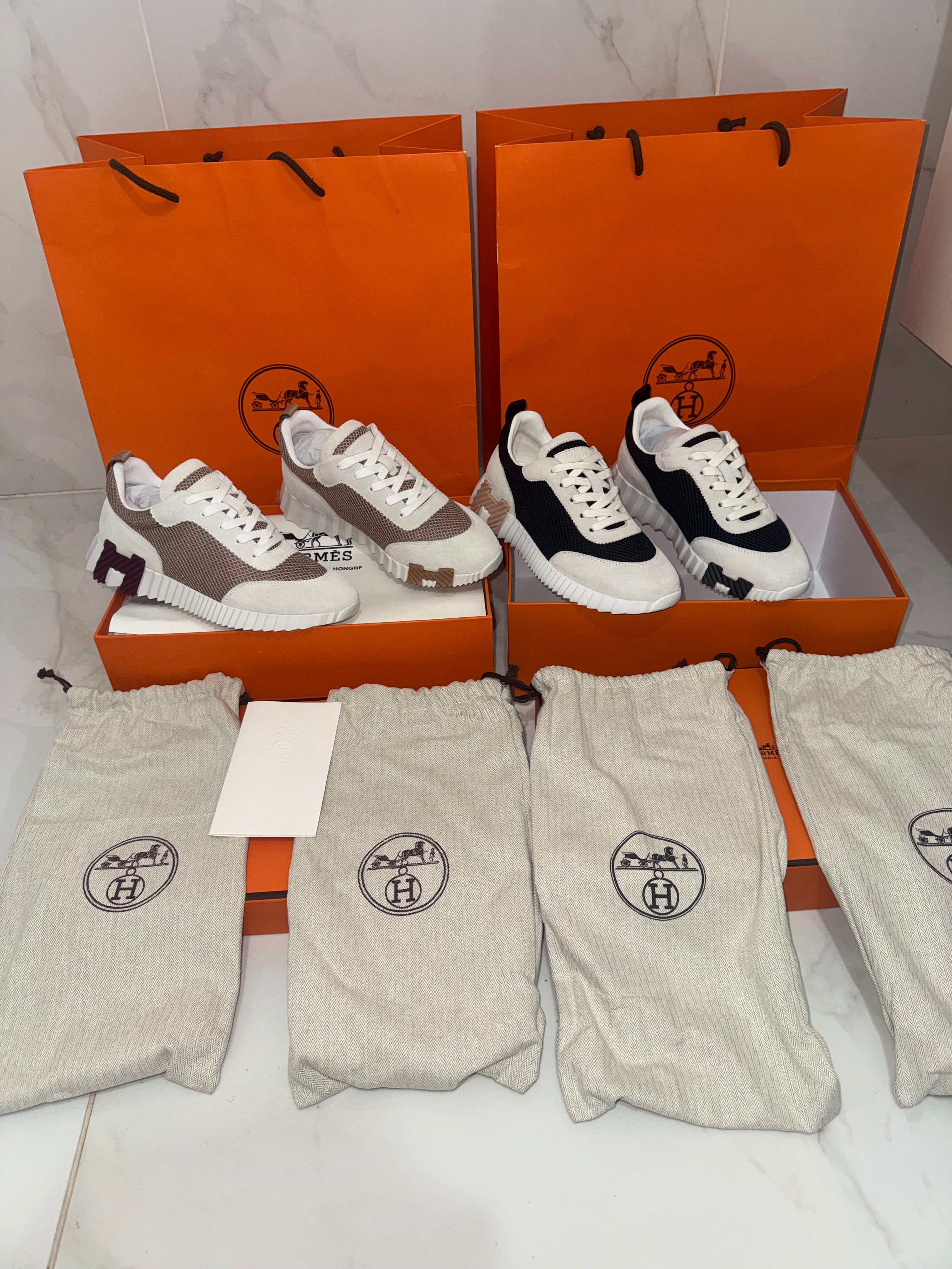 Sneakers Hrms Bouncing packaging complet facture 📦🚚⚡️ FEMME