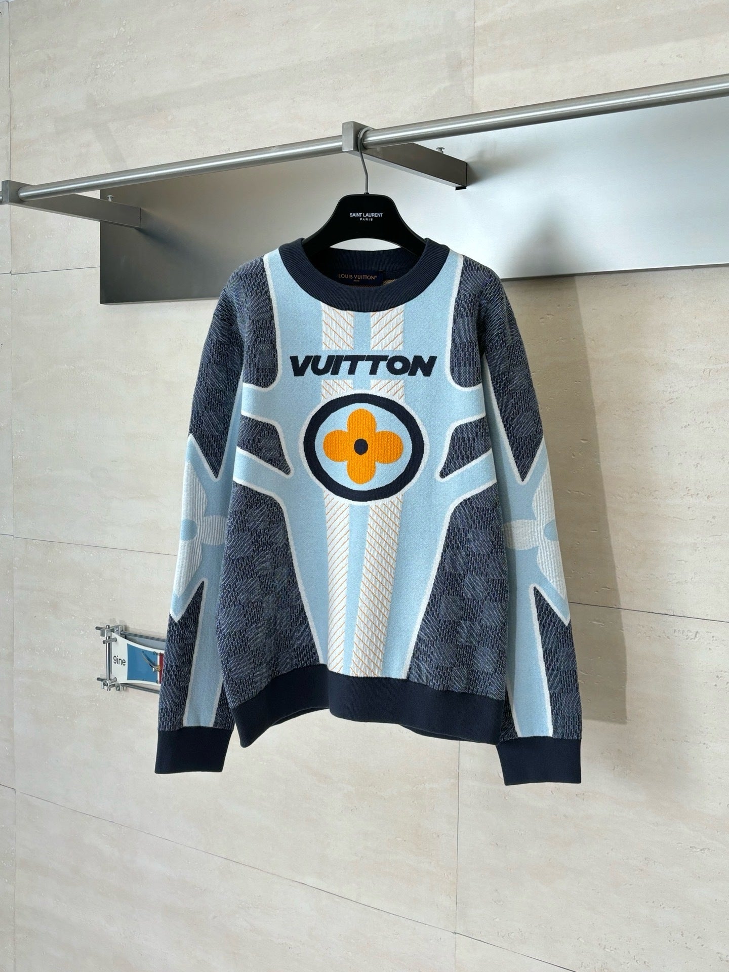 Pull Lv crewneck Cotton