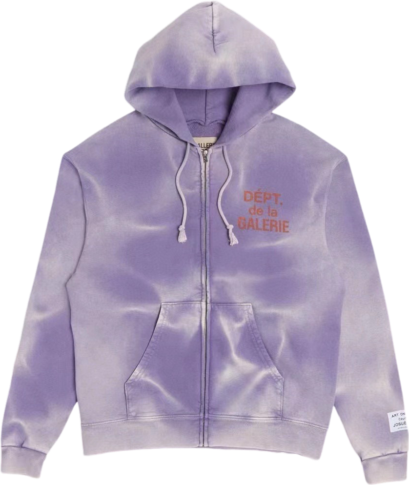 Gallery Dept purple sweatshirt