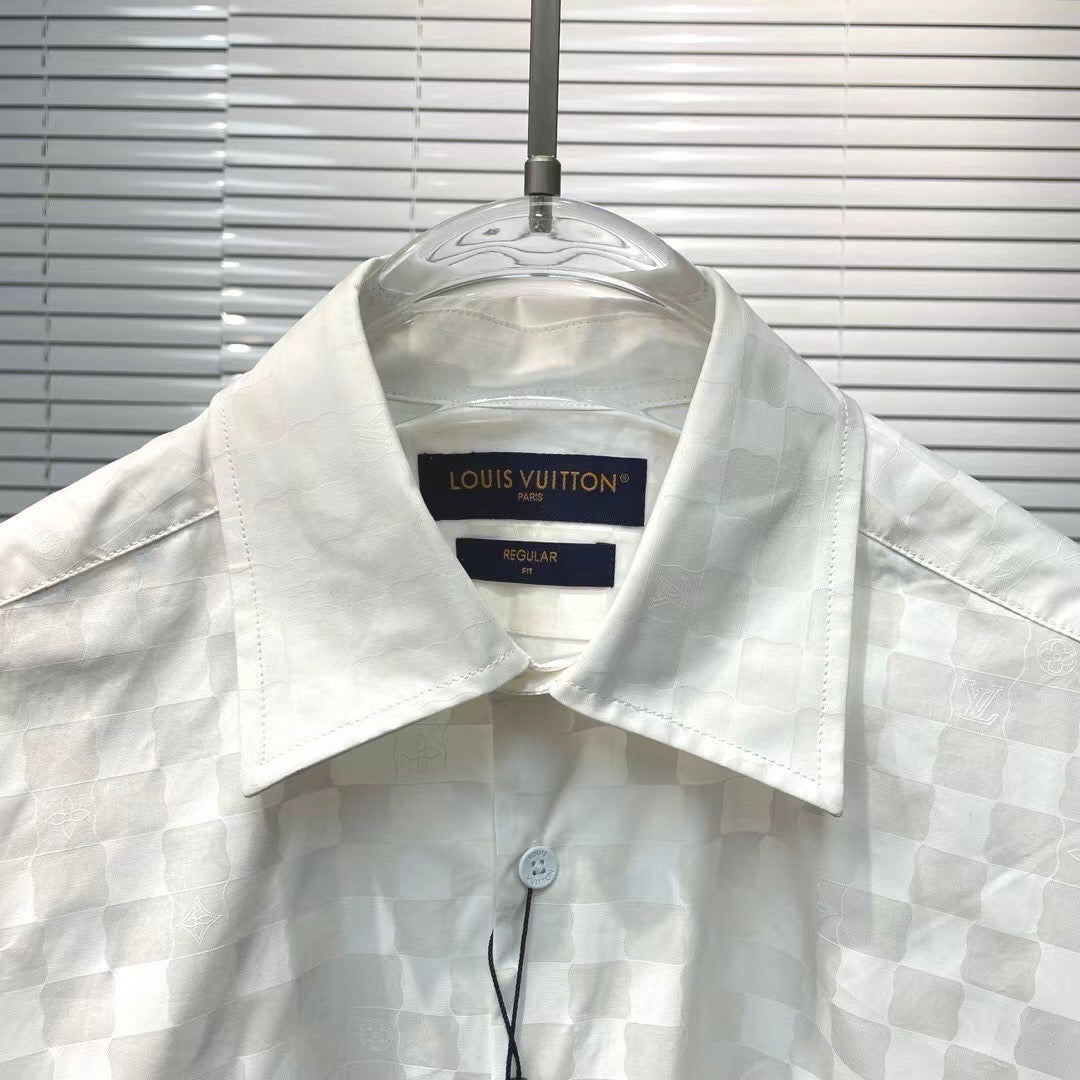 LV cotton short sleeve shirt