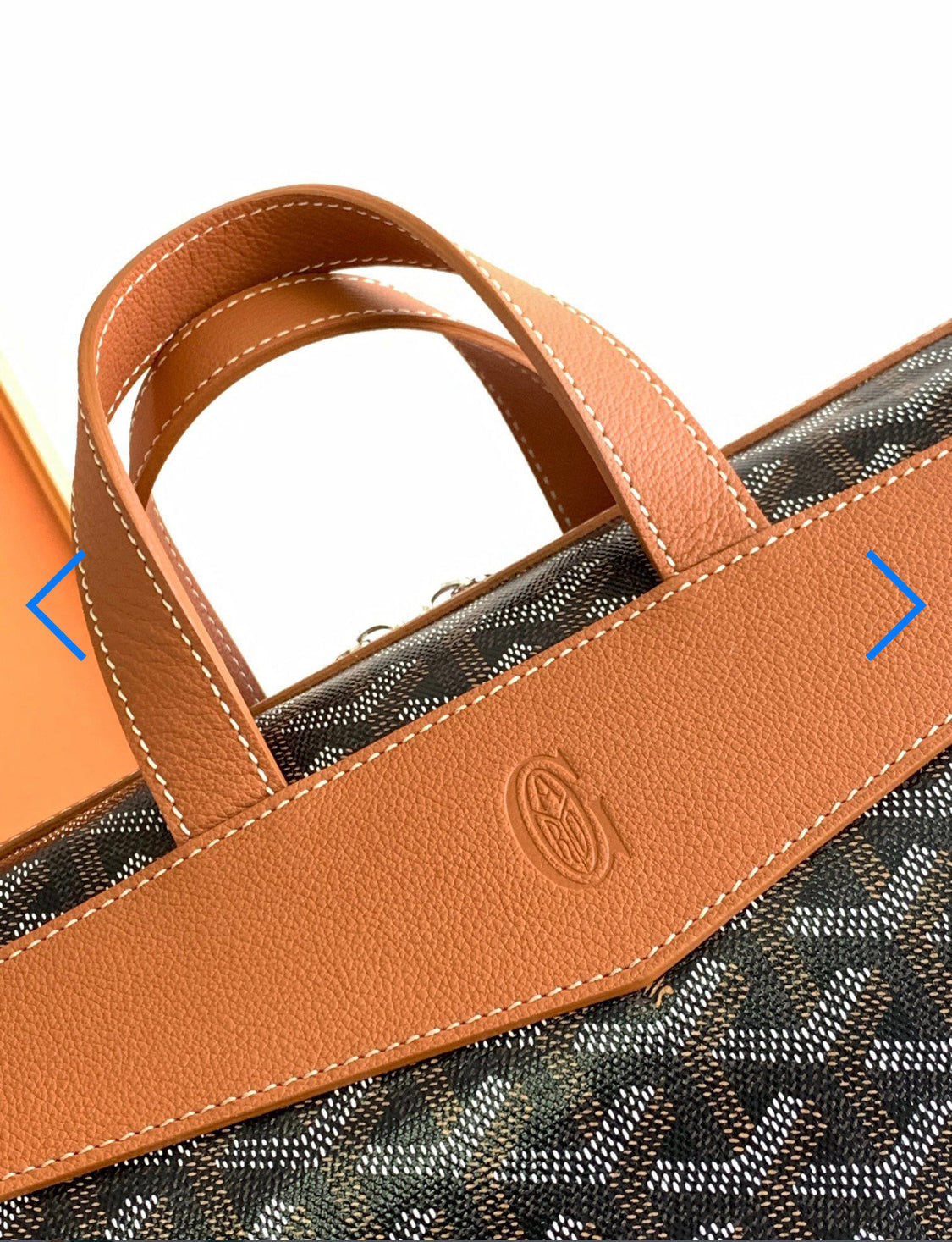 Cisalpin Brown backpack invoice