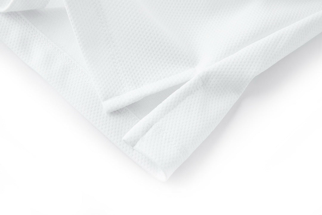 Poloshirt mit besticktem LV-Patch