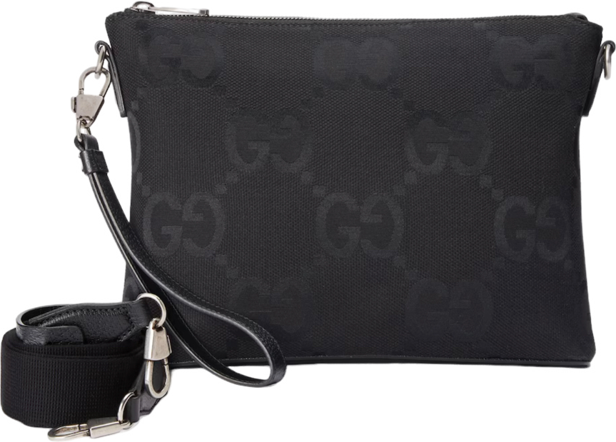 Gg jumbo black invoice bag