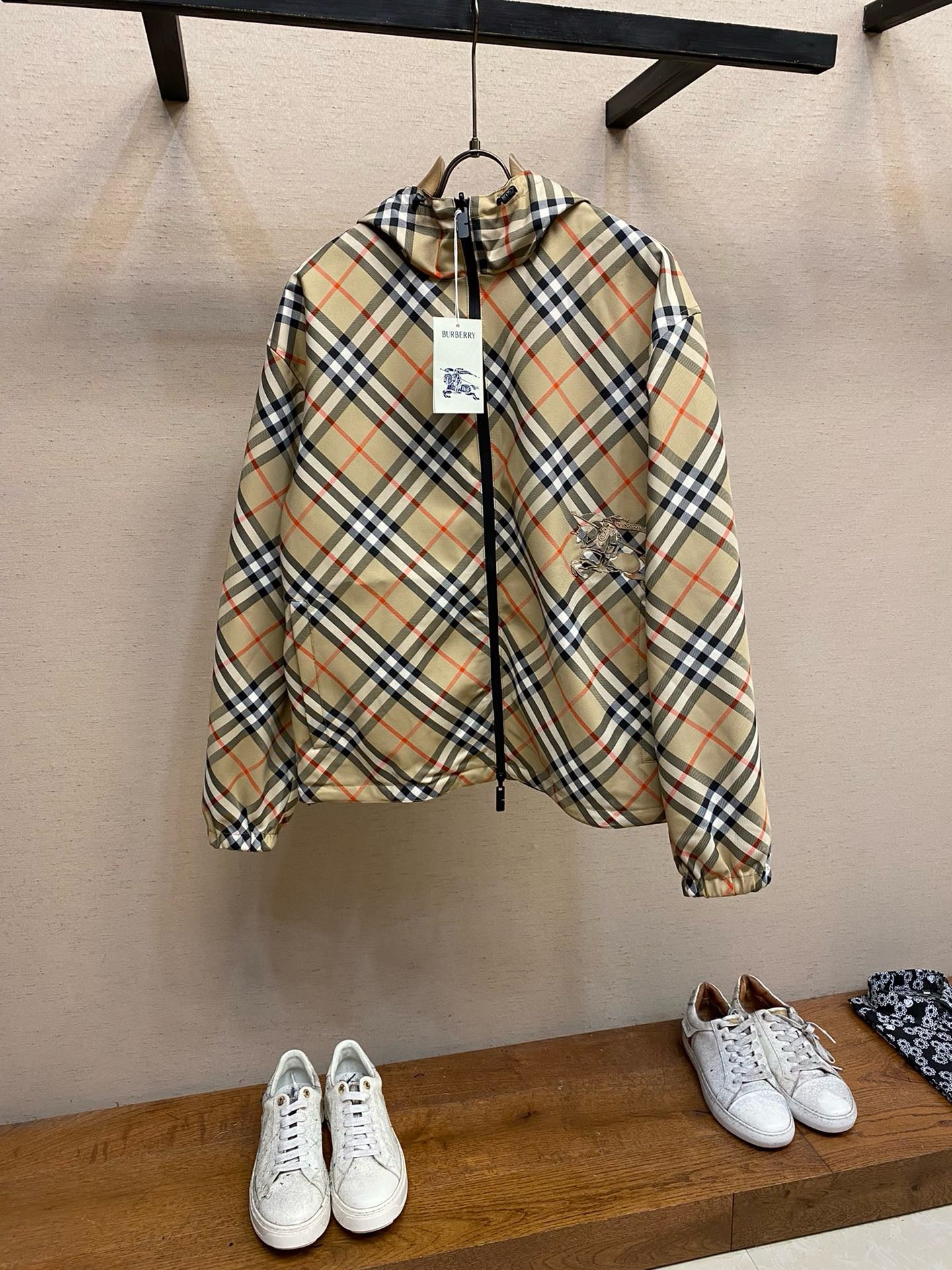 Veste réversible Check brb