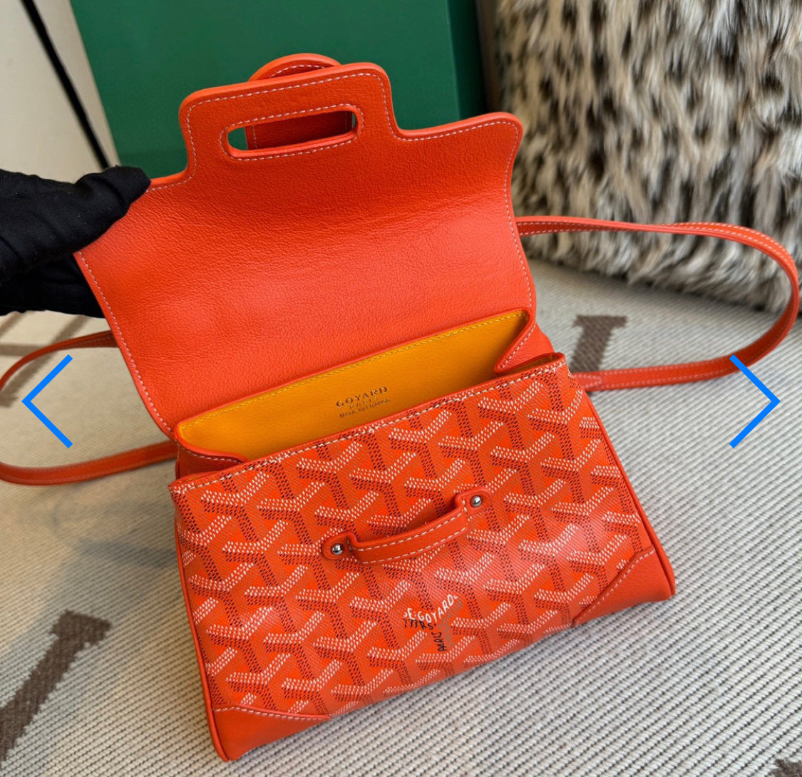 Sac Saigon mini orange facture