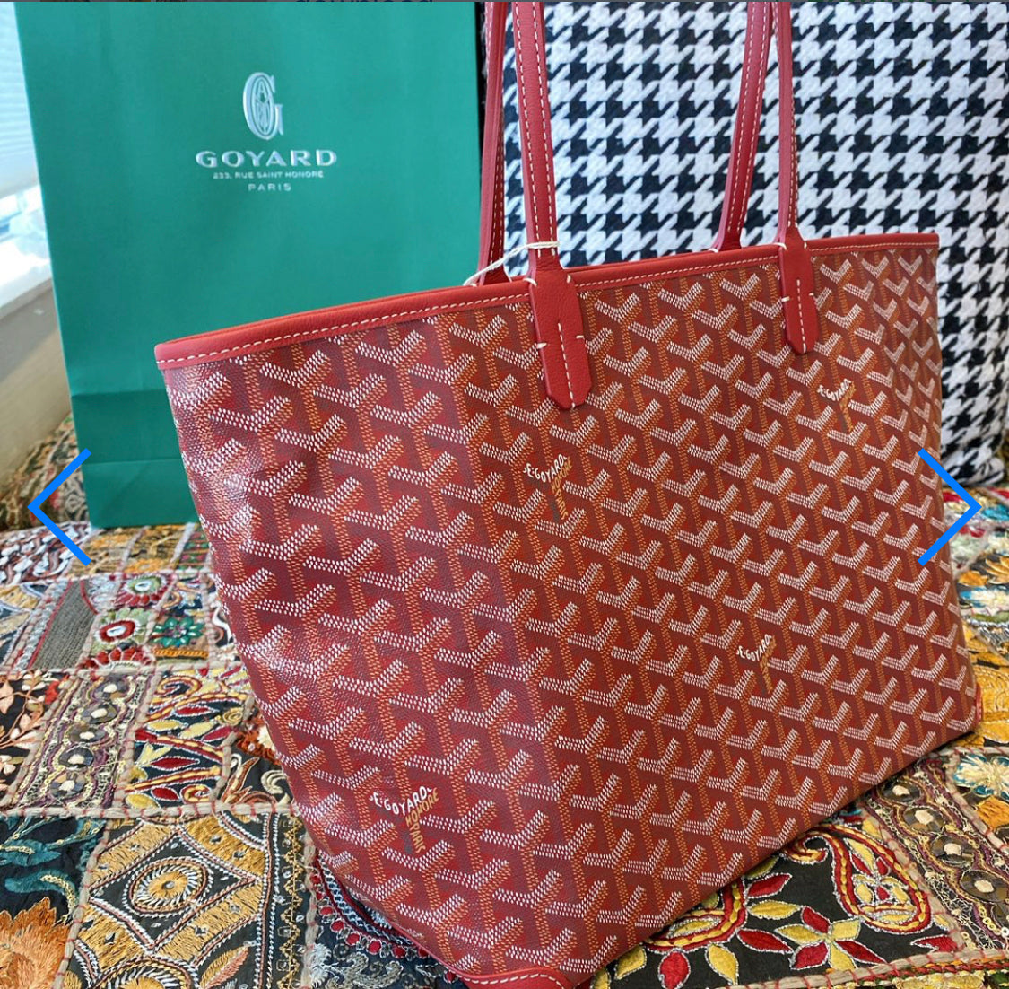 Artois red PM invoice bag