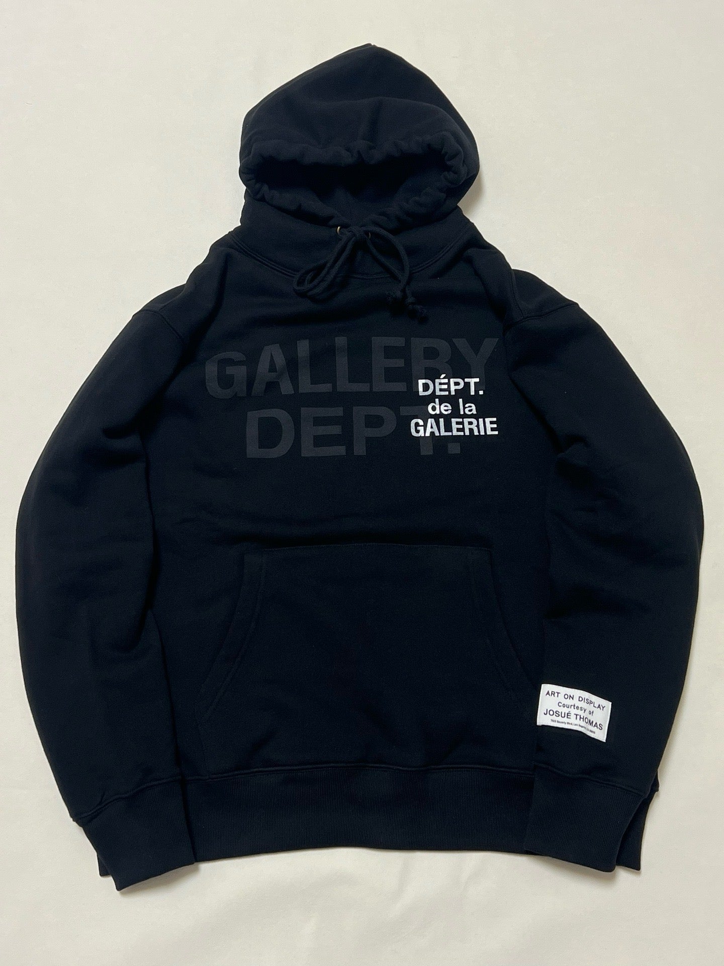 Gallery Dept black sweatshirt