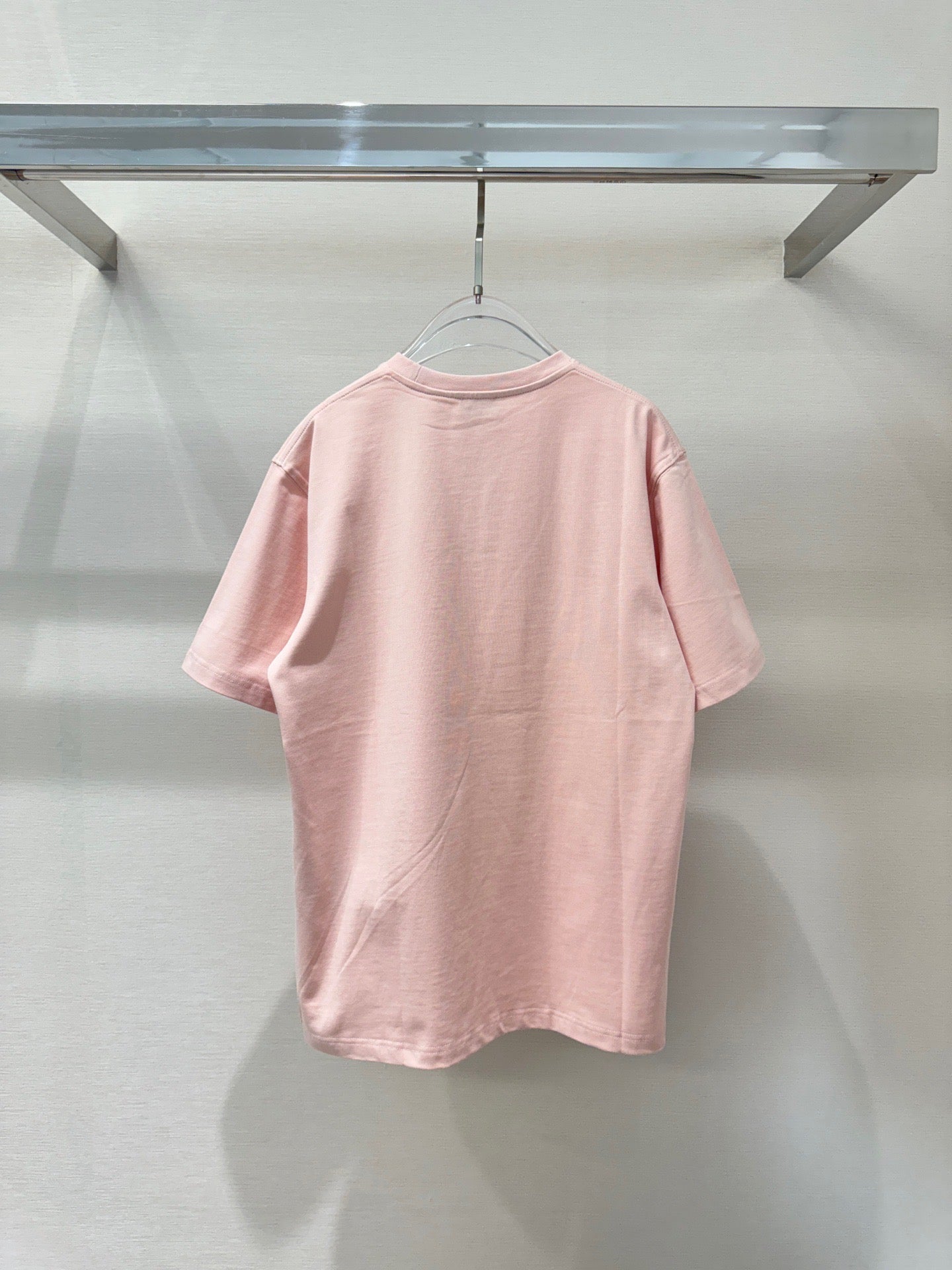 T-shirt CD Icon, coupe relax rose