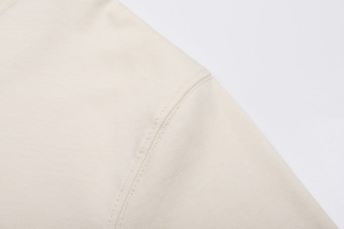 T-shirt beige à petit logo ami de cœur beige