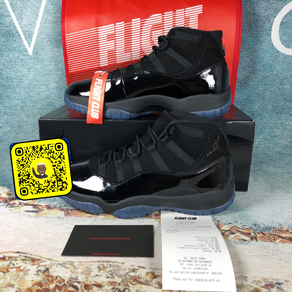 AJ Cap And Gown Flight club Authentification ✔️ 1:1 Facture