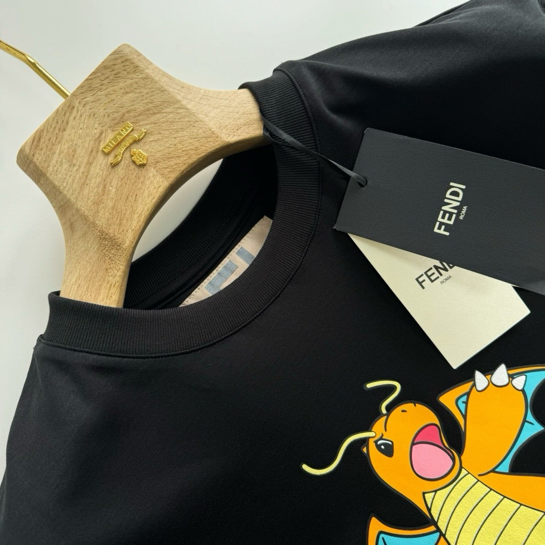 FF übergroßes T-Shirt X BRD DRACOLOSS SCHWARZ