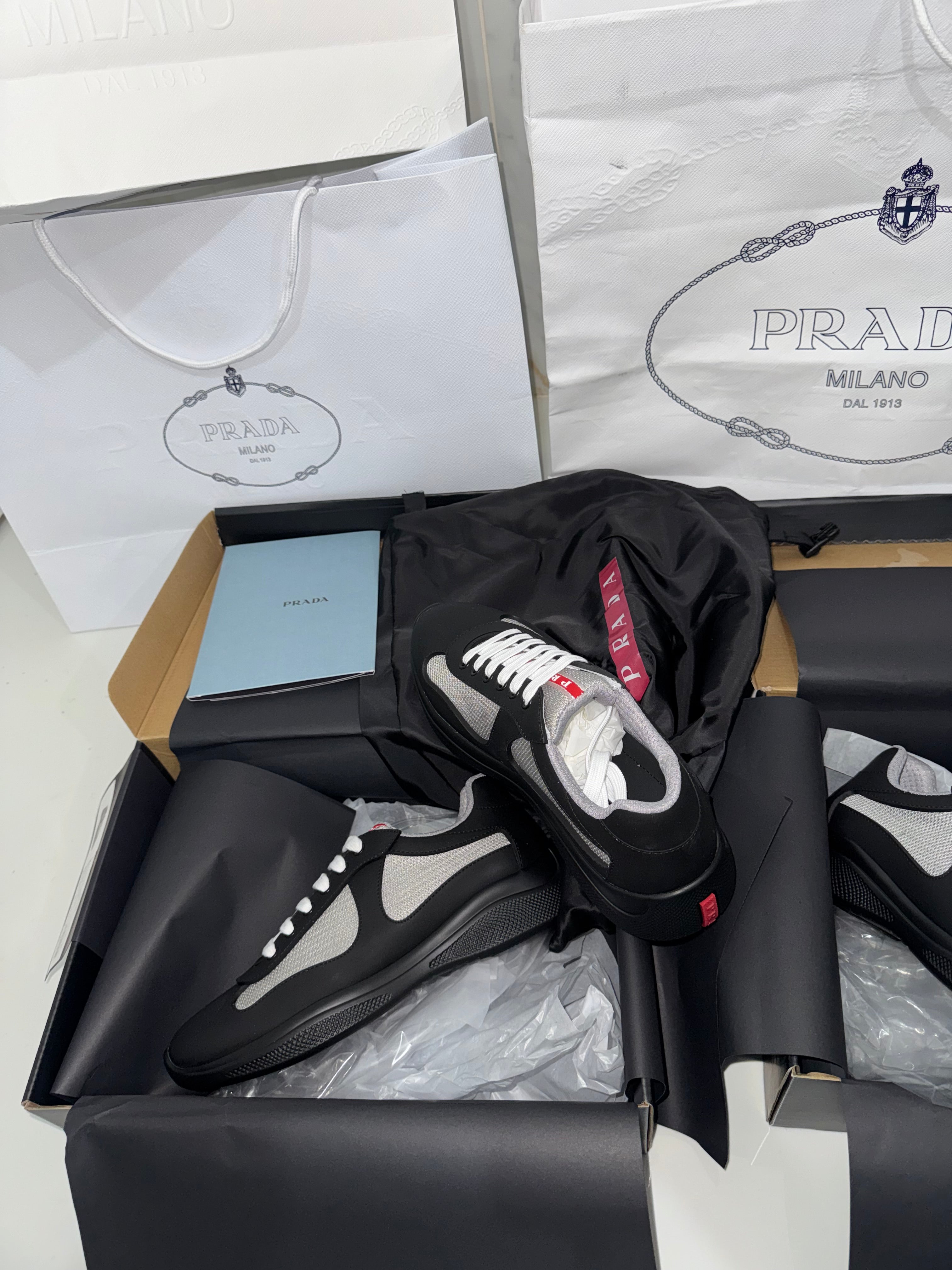 Sneakers Prd America ´ s Cup black Gomme & tissu bike 10/10