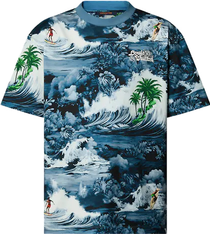 LV printed short sleeve t-shirt