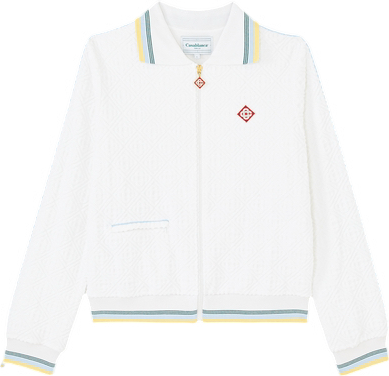 CASAB MONOGRAM TOWELLING TRACK JACKET