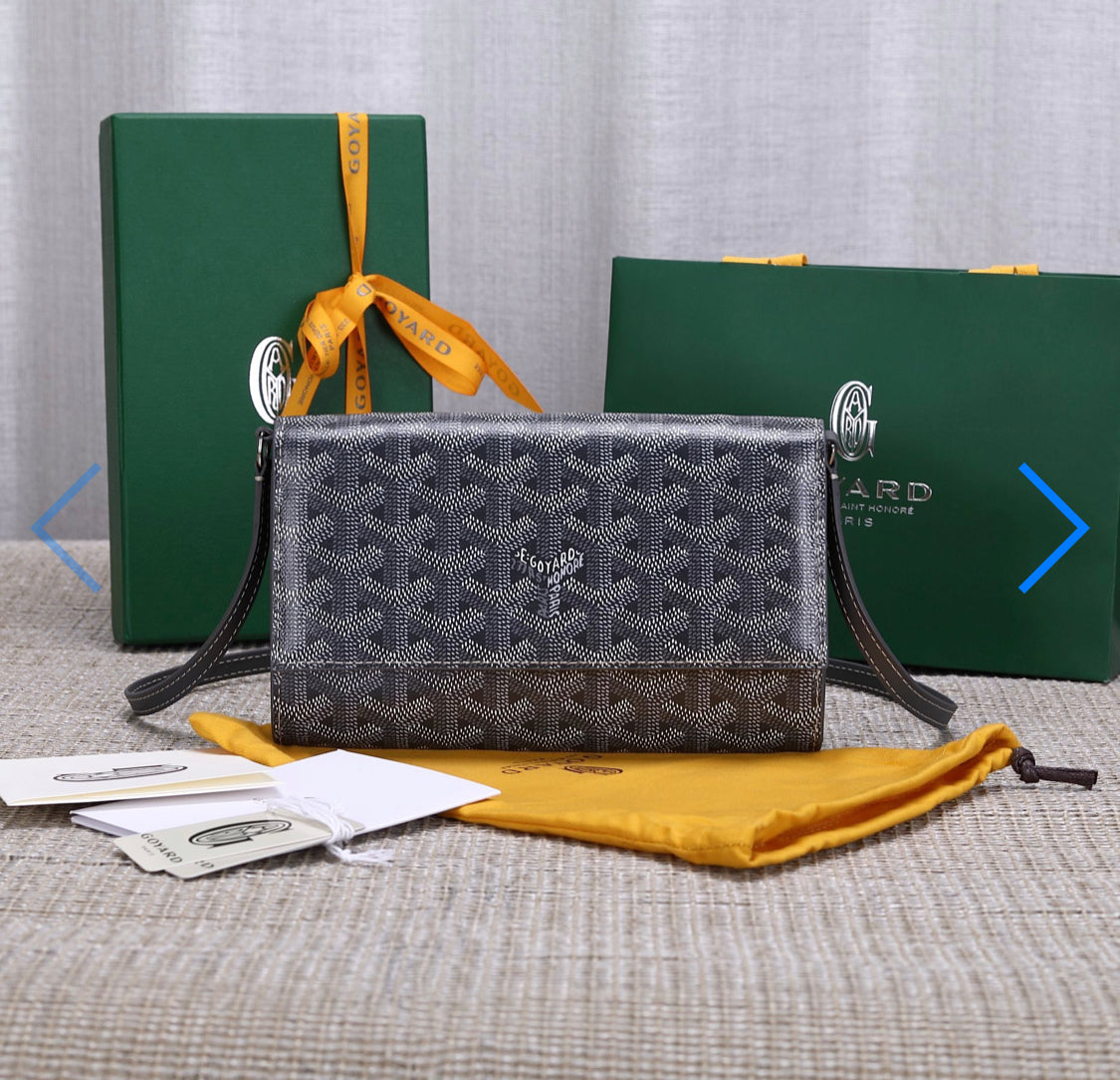 Portefeuille Pochette grey varenne facture.