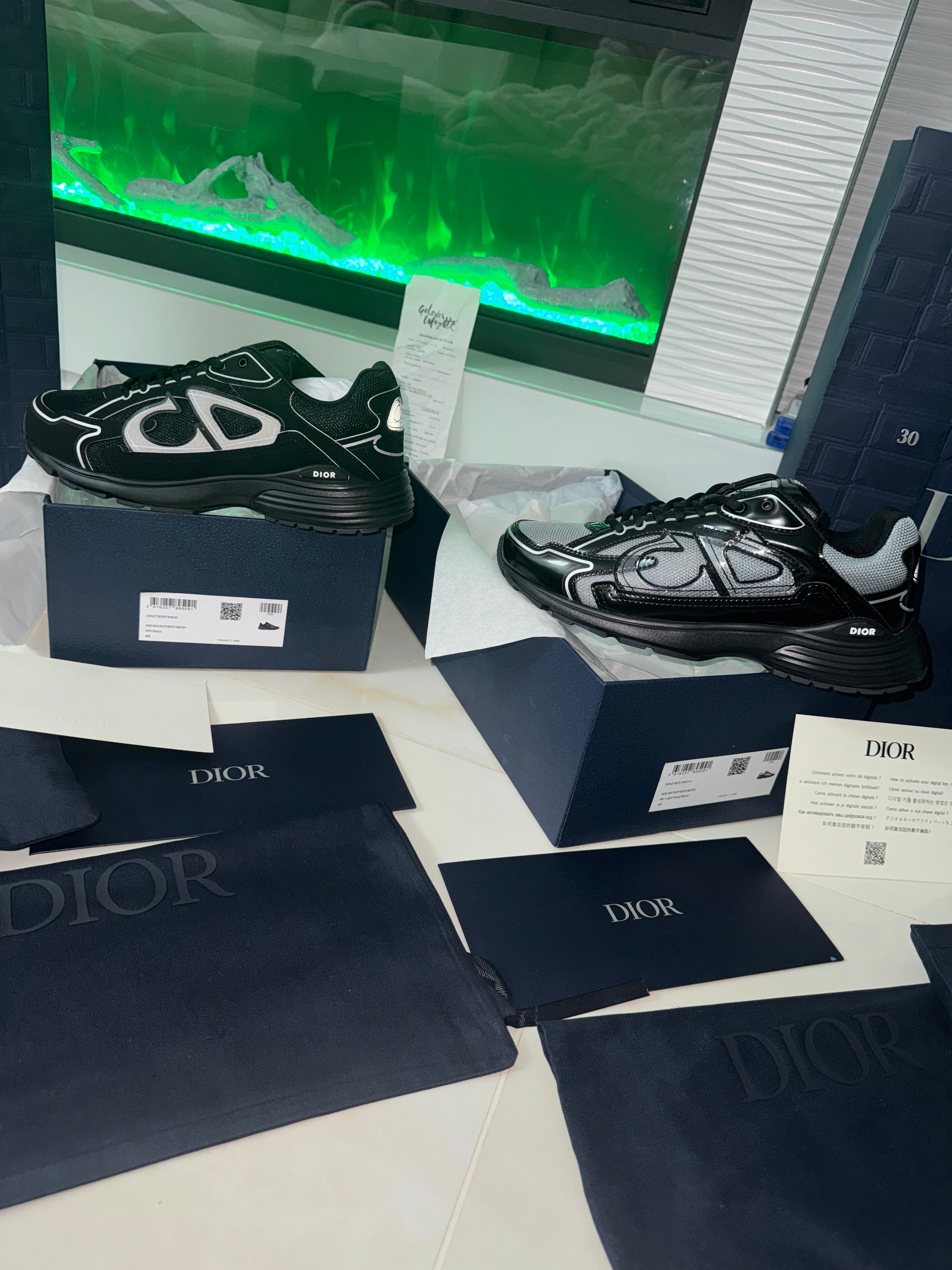 SNEAKERS B30 V3S COUNTDOWN 2025 💡 VERSION BIEN LISSE RÉFLECTIVE RÉACTION OPTIMISÉ FACTURE PACKAGING COMPLET MODÈLE POUSSÉ