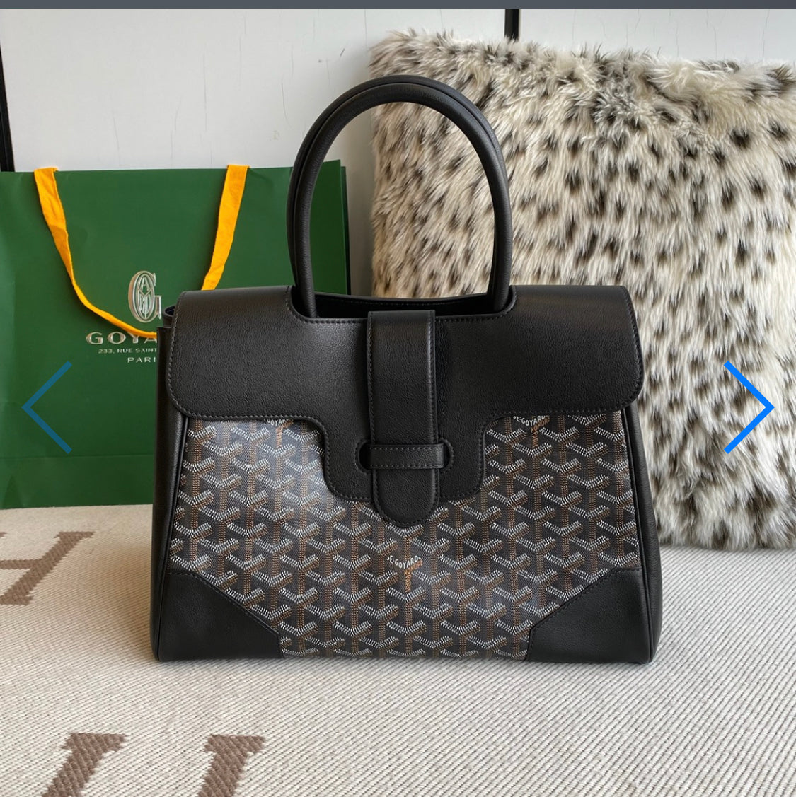 Sac cabas Saigon Black facture