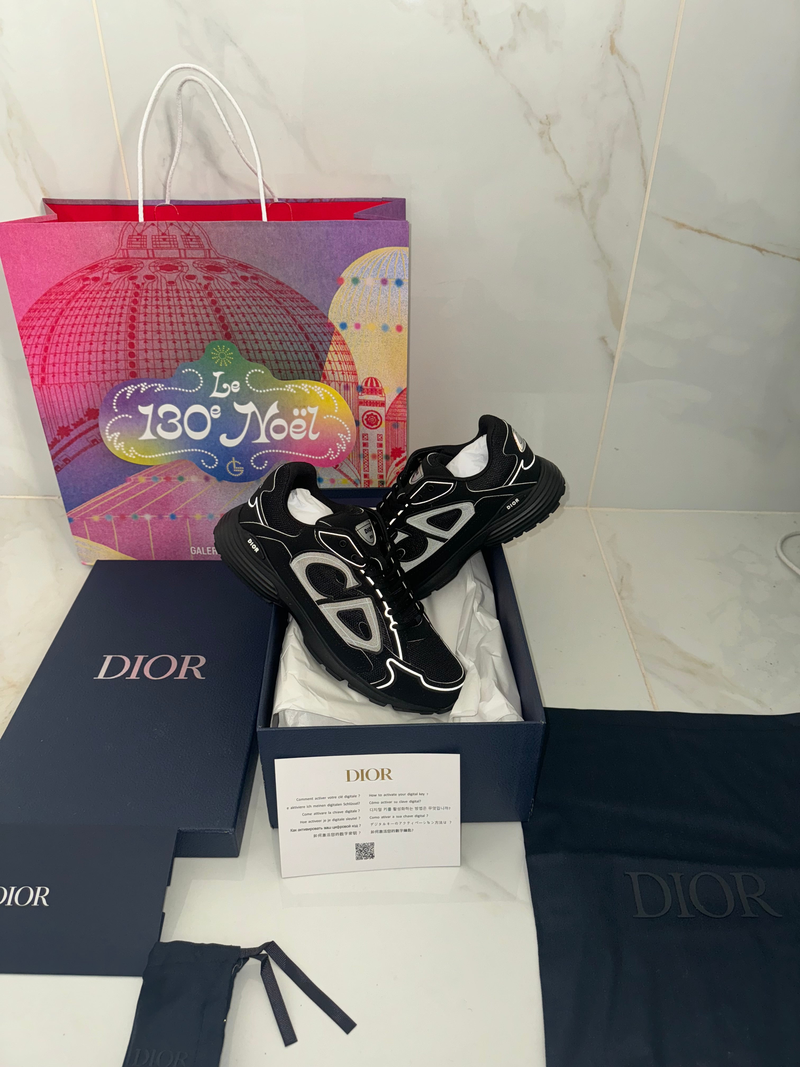 SNEAKERS B30 V3S 2025 💡 VERSION BIEN LISSE BLACK RÉFLECTIVE RÉACTION OPTIMISÉ FACTURE PACKAGING COMPLET MODÈLE POUSSÉ