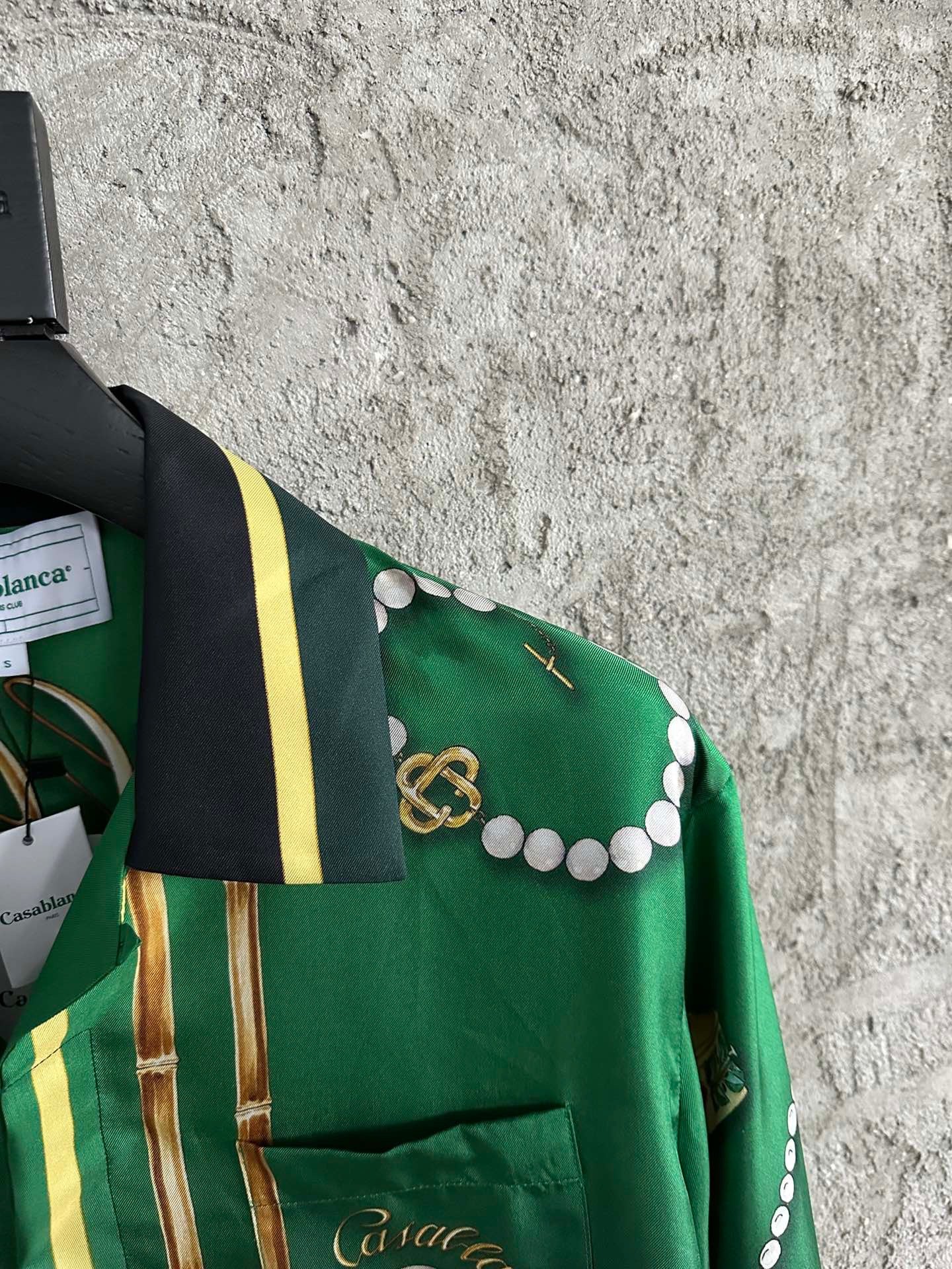 Casa printed twill shirt