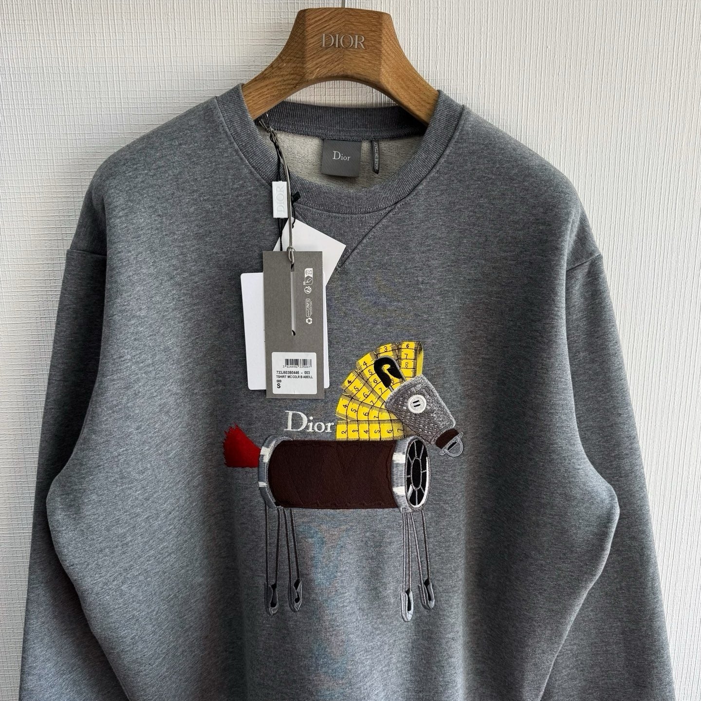 Sweat-shirt CD BRODERIE