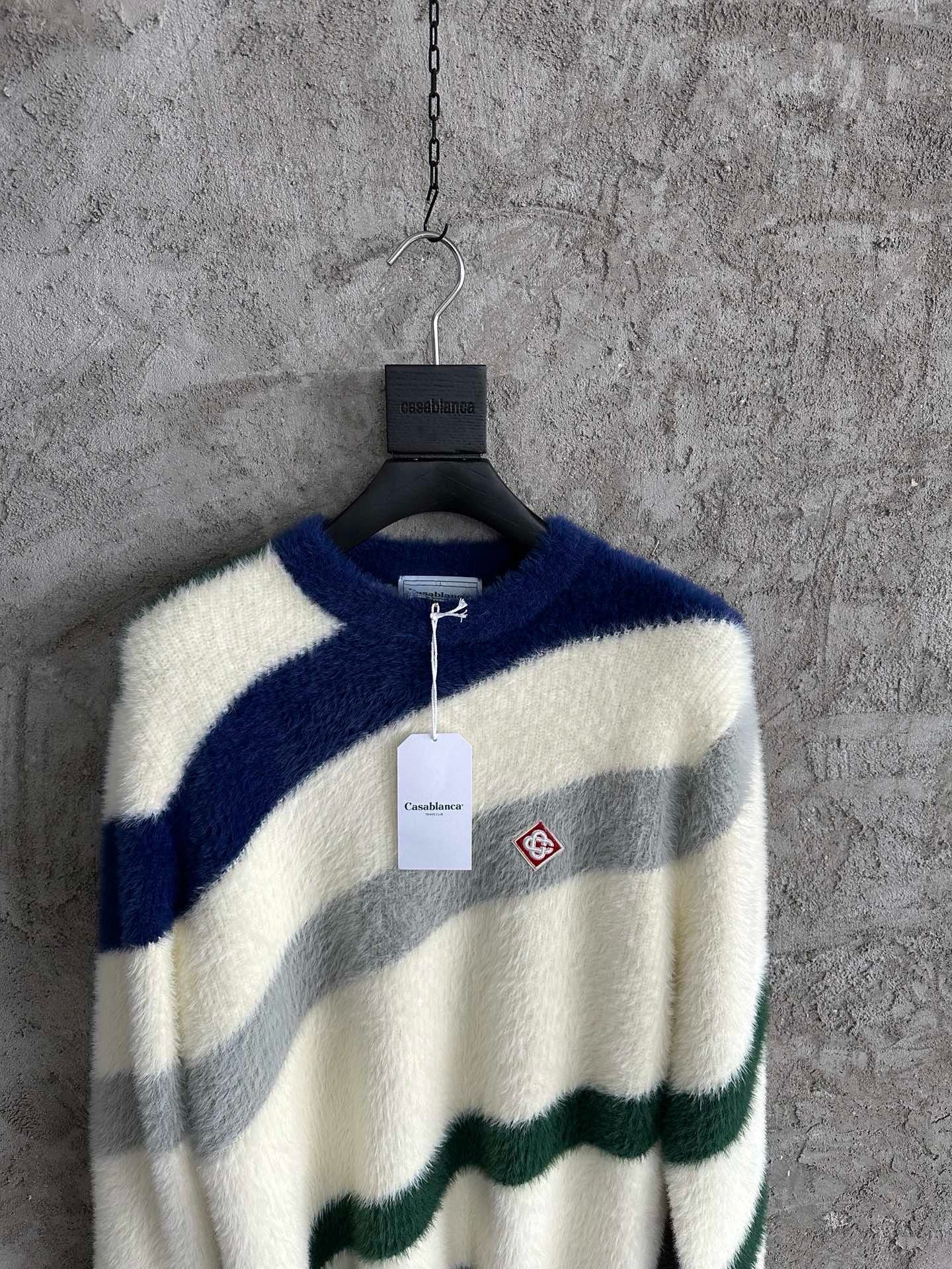 Pull Casa Blanca à rayures