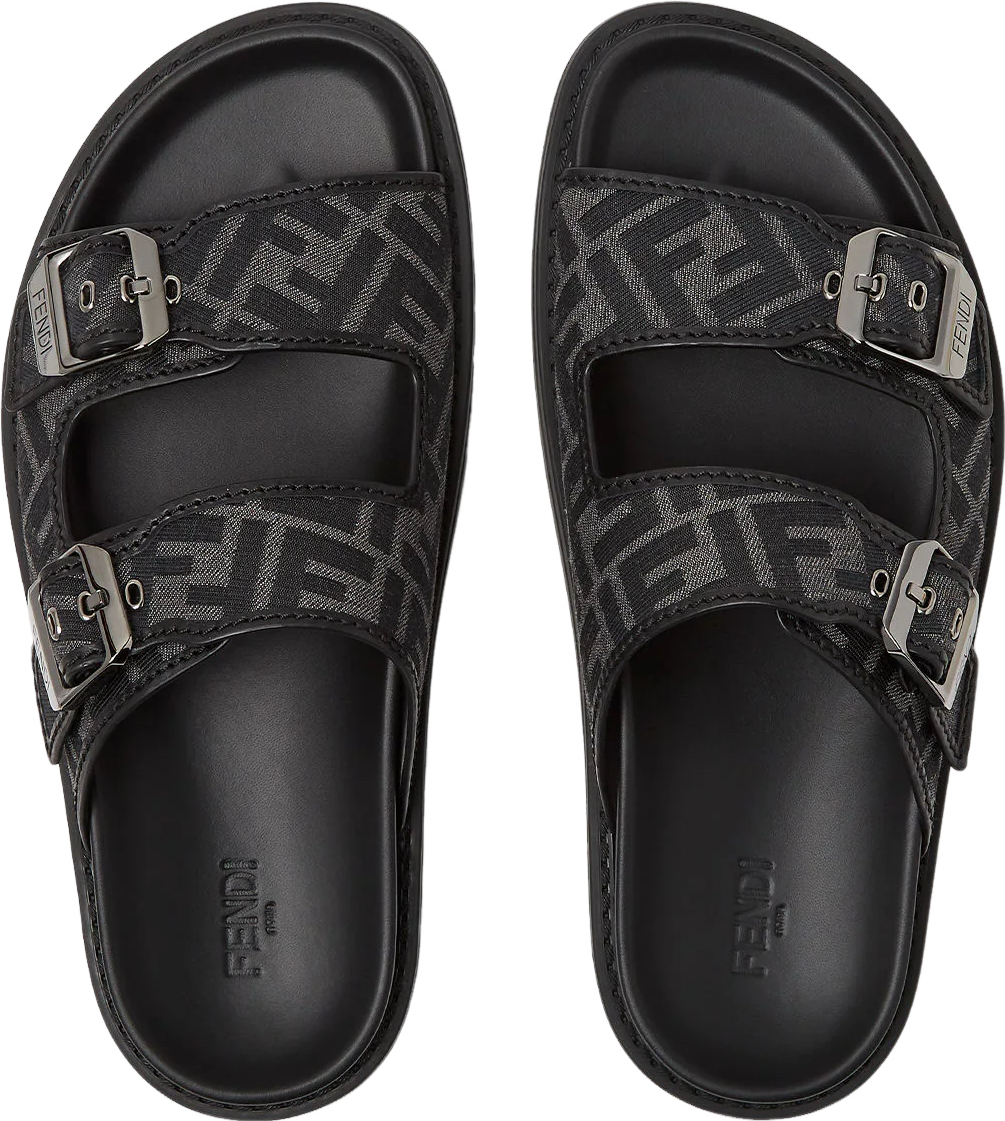 FND Feel Sandales en tissu FF black