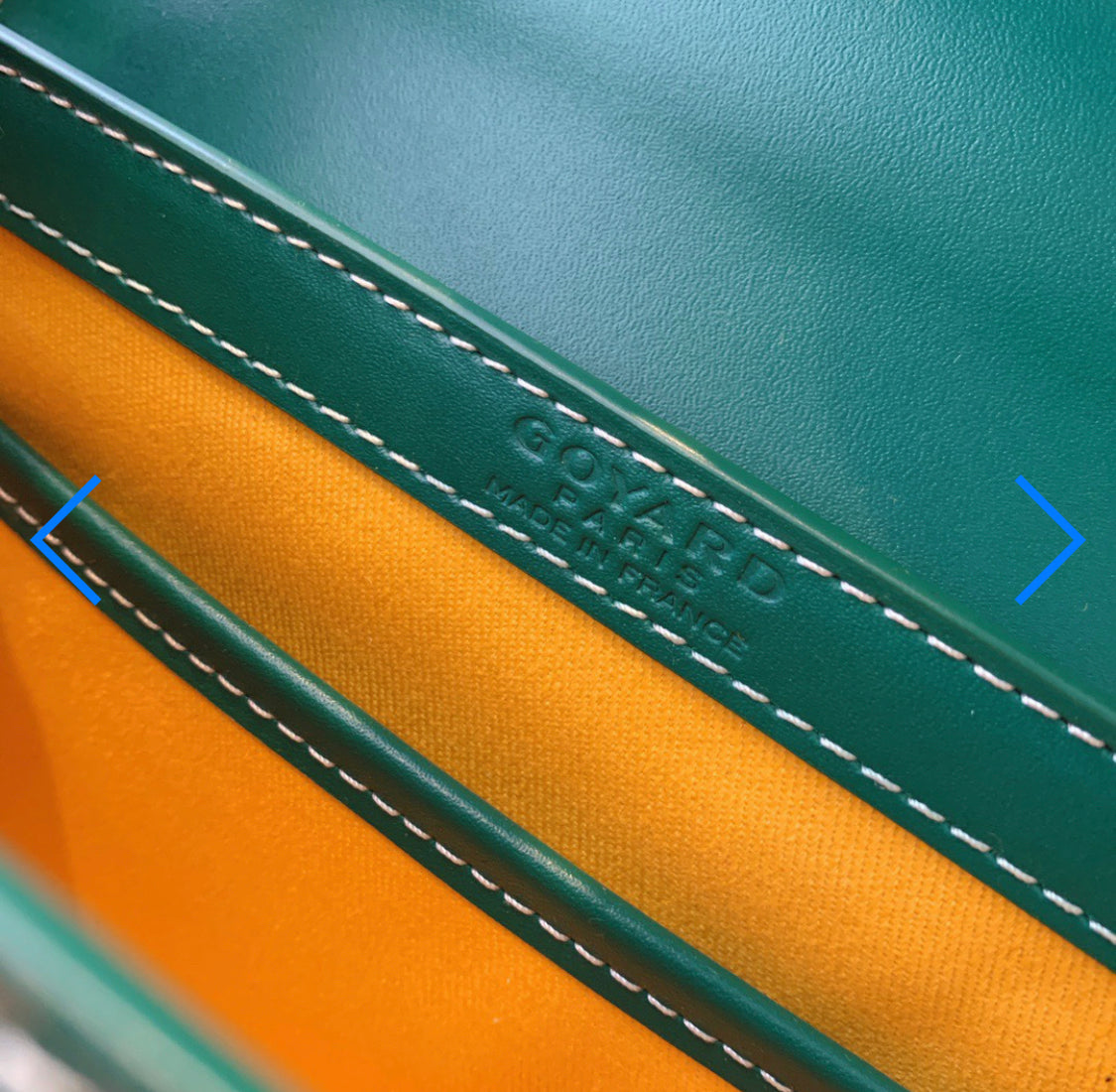 Sac Saigon mini green facture