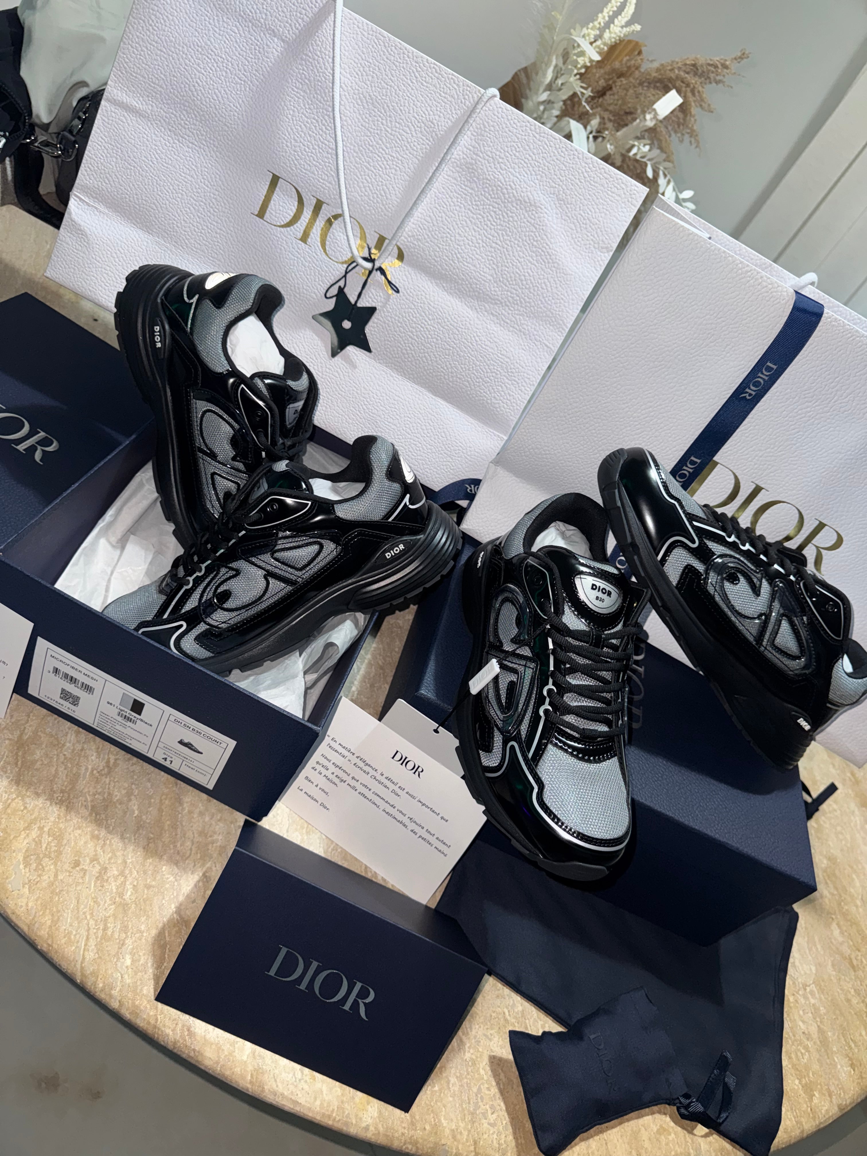 SNEAKERS B30 V3S COUNTDOWN 2025 💡 VERSION BIEN LISSE RÉFLECTIVE RÉACTION OPTIMISÉ FACTURE PACKAGING COMPLET MODÈLE POUSSÉ