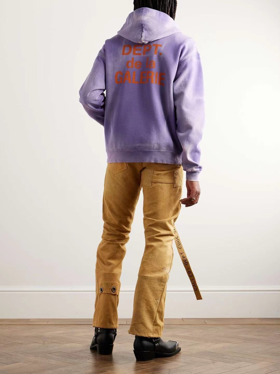 Gallery Dept purple sweatshirt