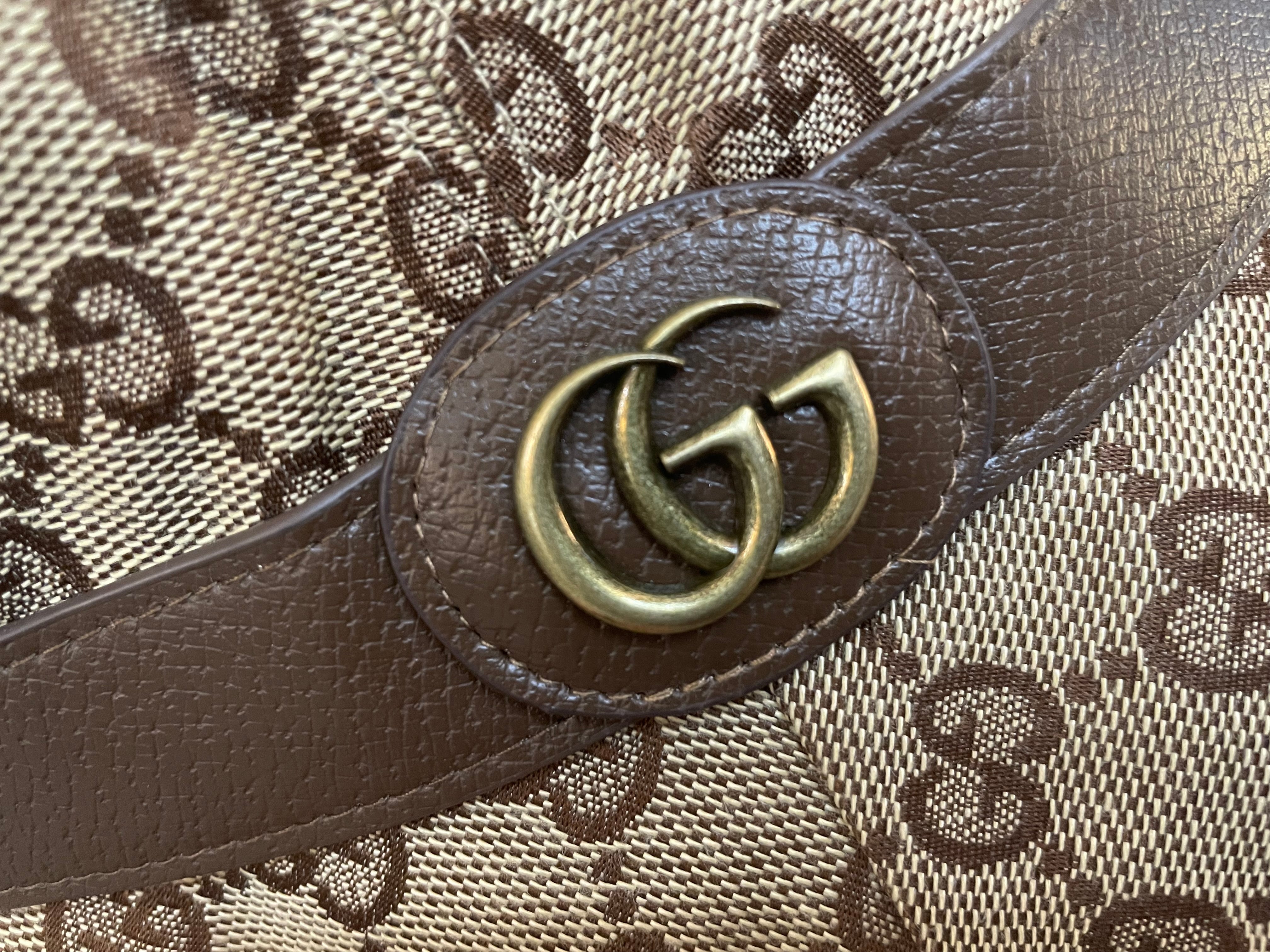 Brown GG Bob with Cash Receipt