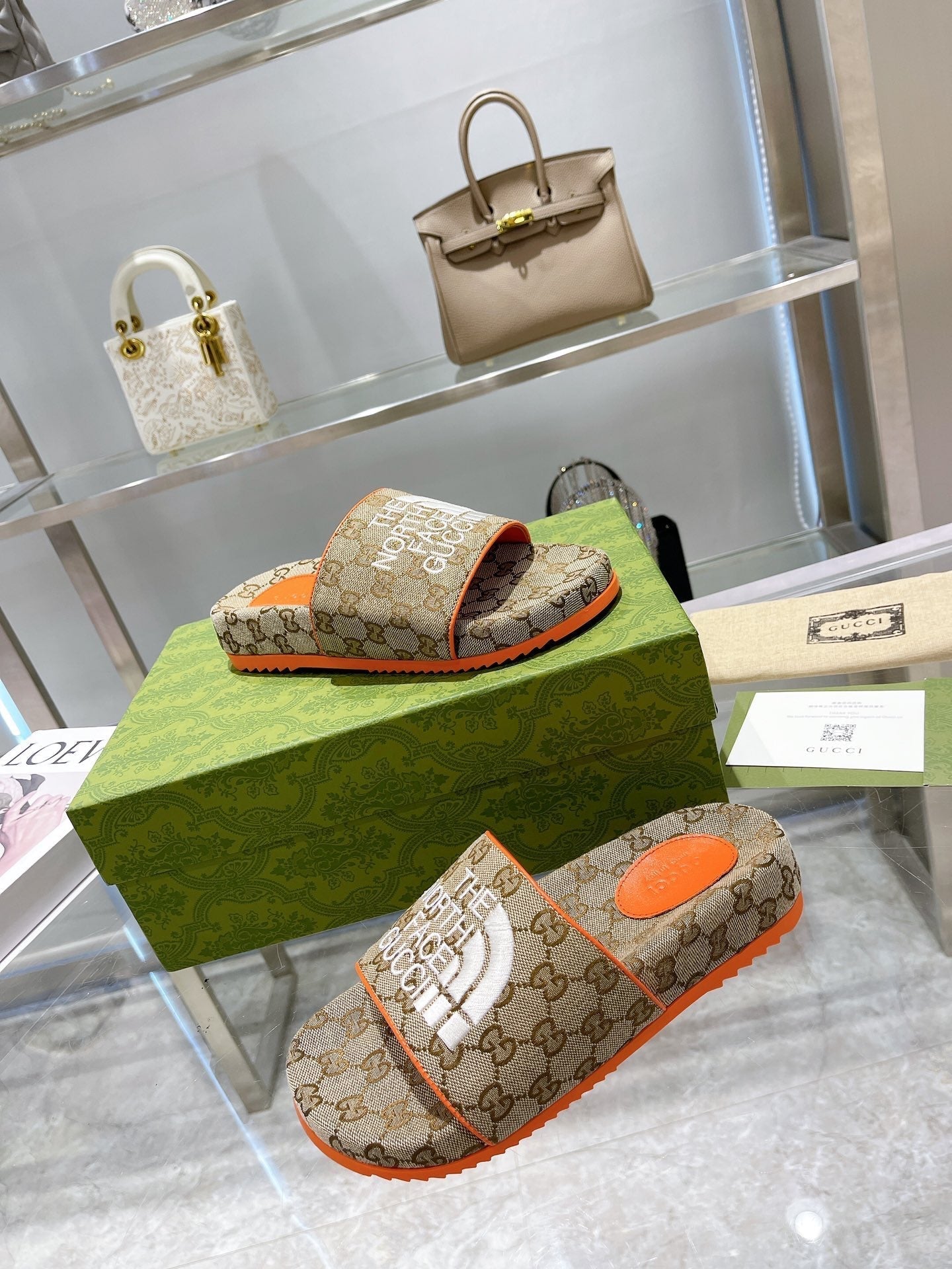 Gg x tnf classic flip-flops bill