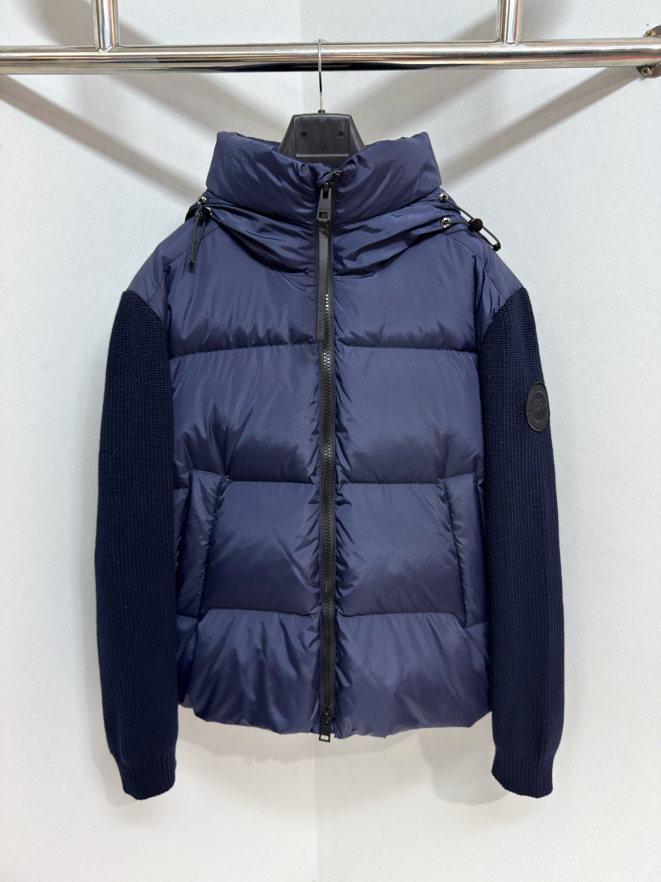 Canada veste matelassé à capuche 10/10 bleu nuit