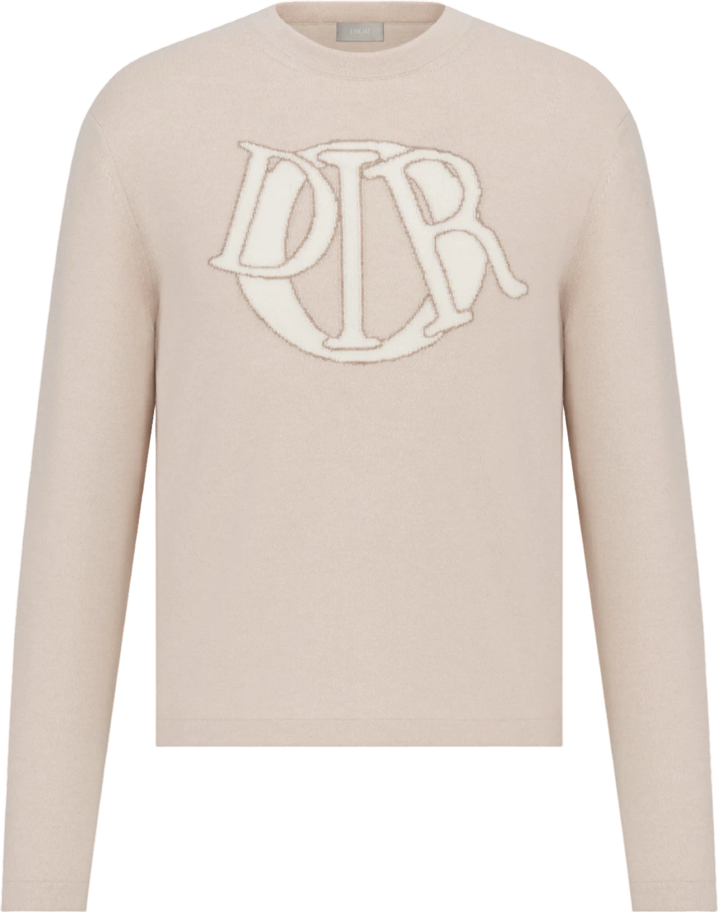 CD Charm Jersey De Laine Et Cachemire Beige