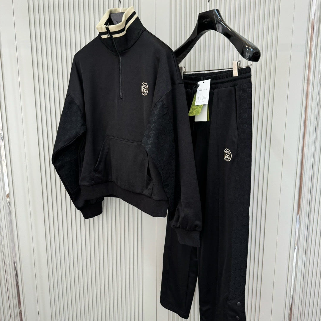 Gg black tracksuit