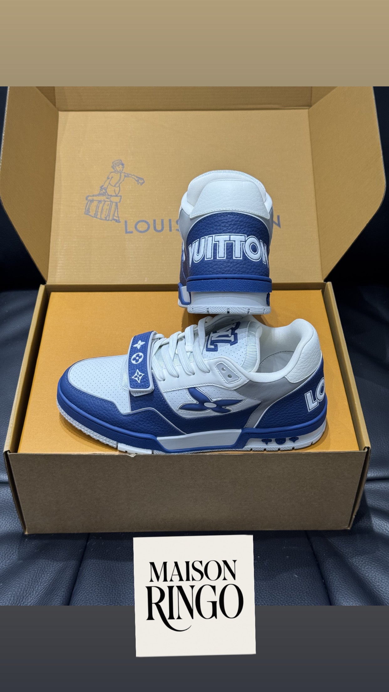 Lv trainers Velcro
