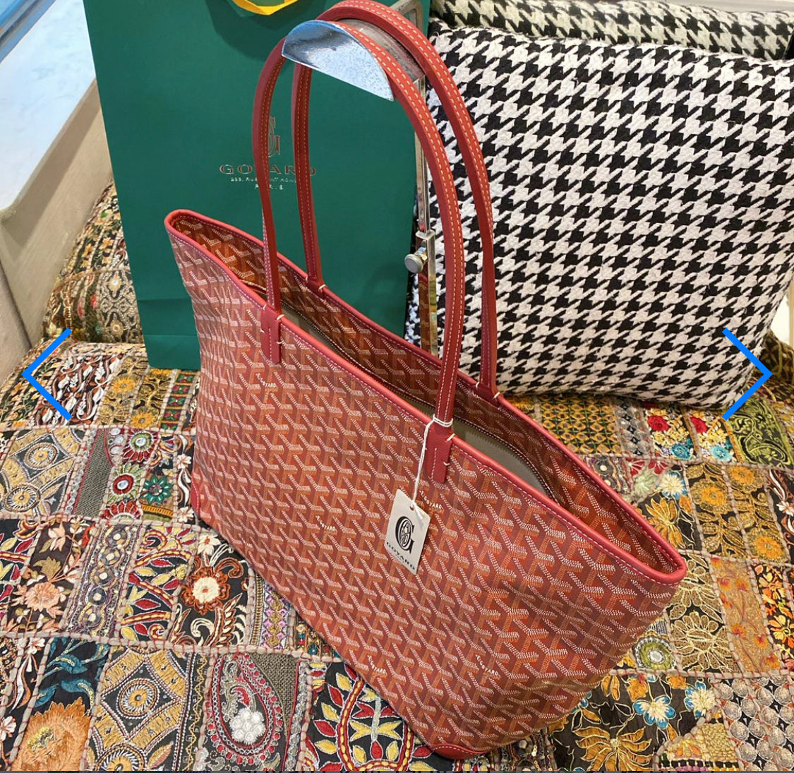 Artois red MM invoice bag