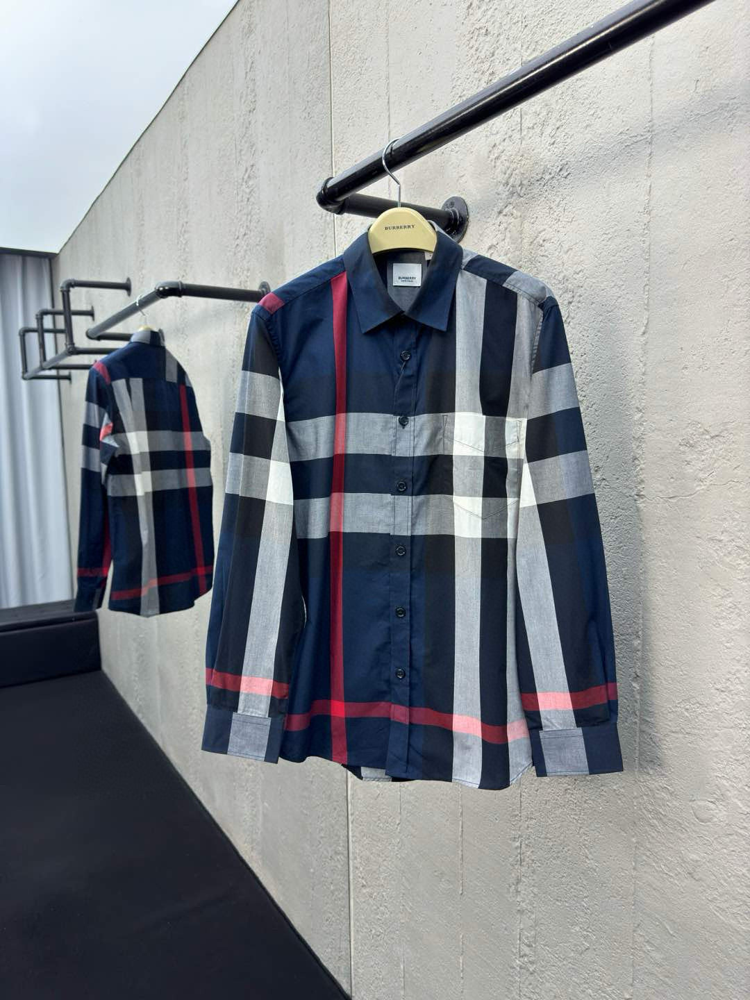 Chemise brb coton Check