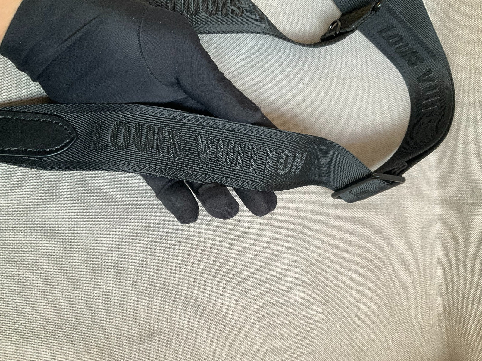 Sac Trio Messenger Grey blue 10/10 facture