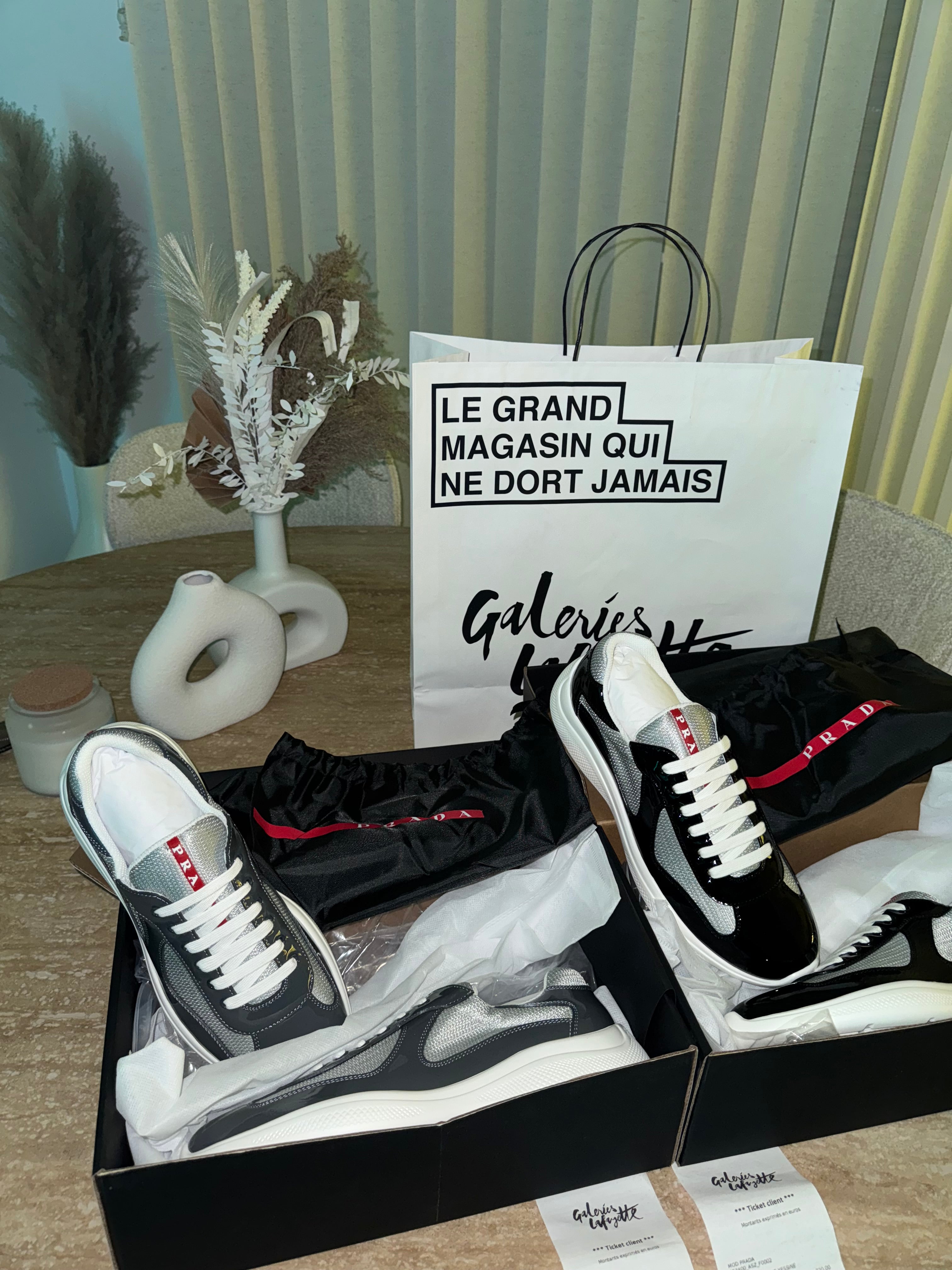 Sneakers Prd America ´ s Cup Grey tissu bike lisse
