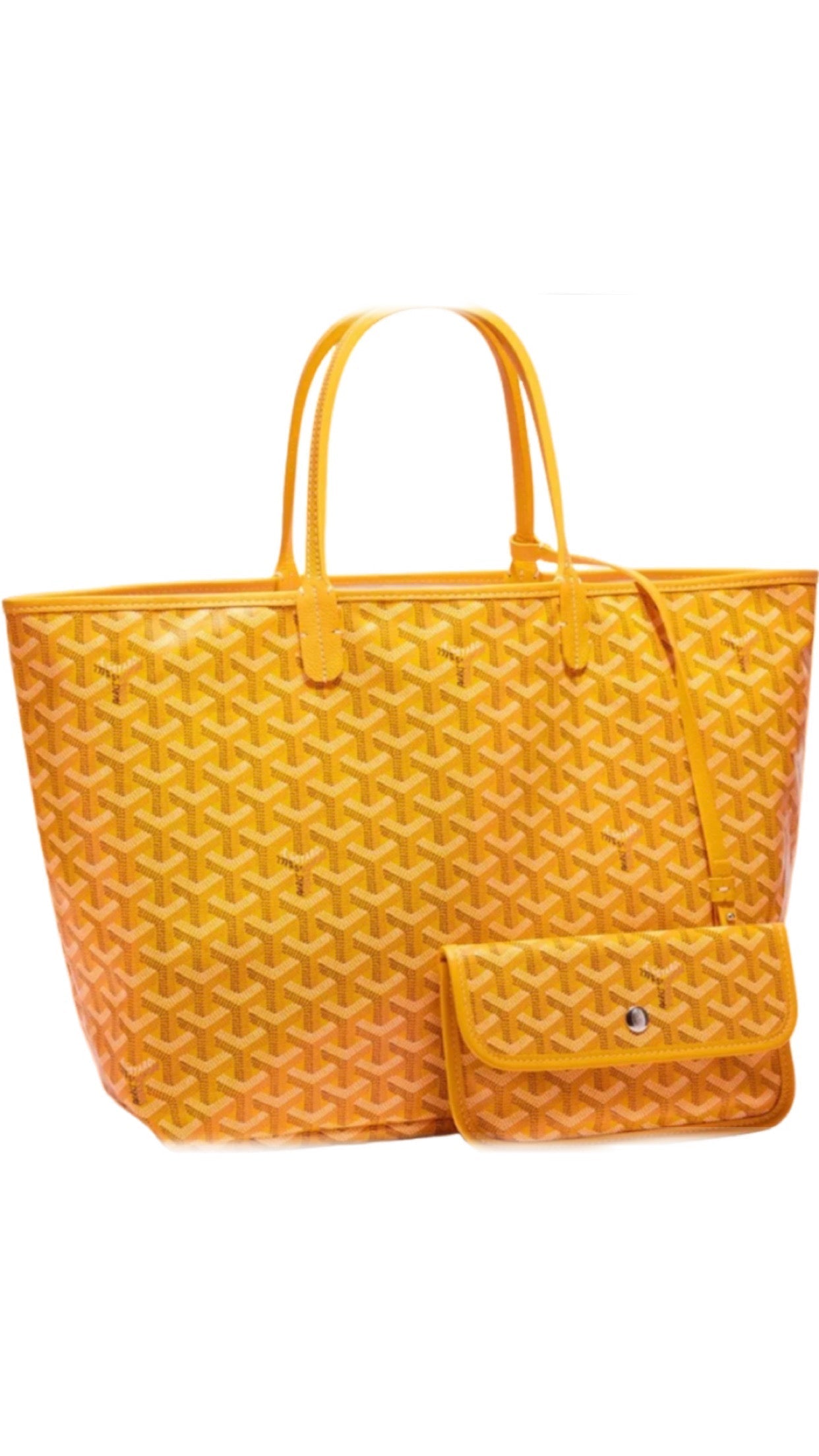 Saint louis yellow invoice bag