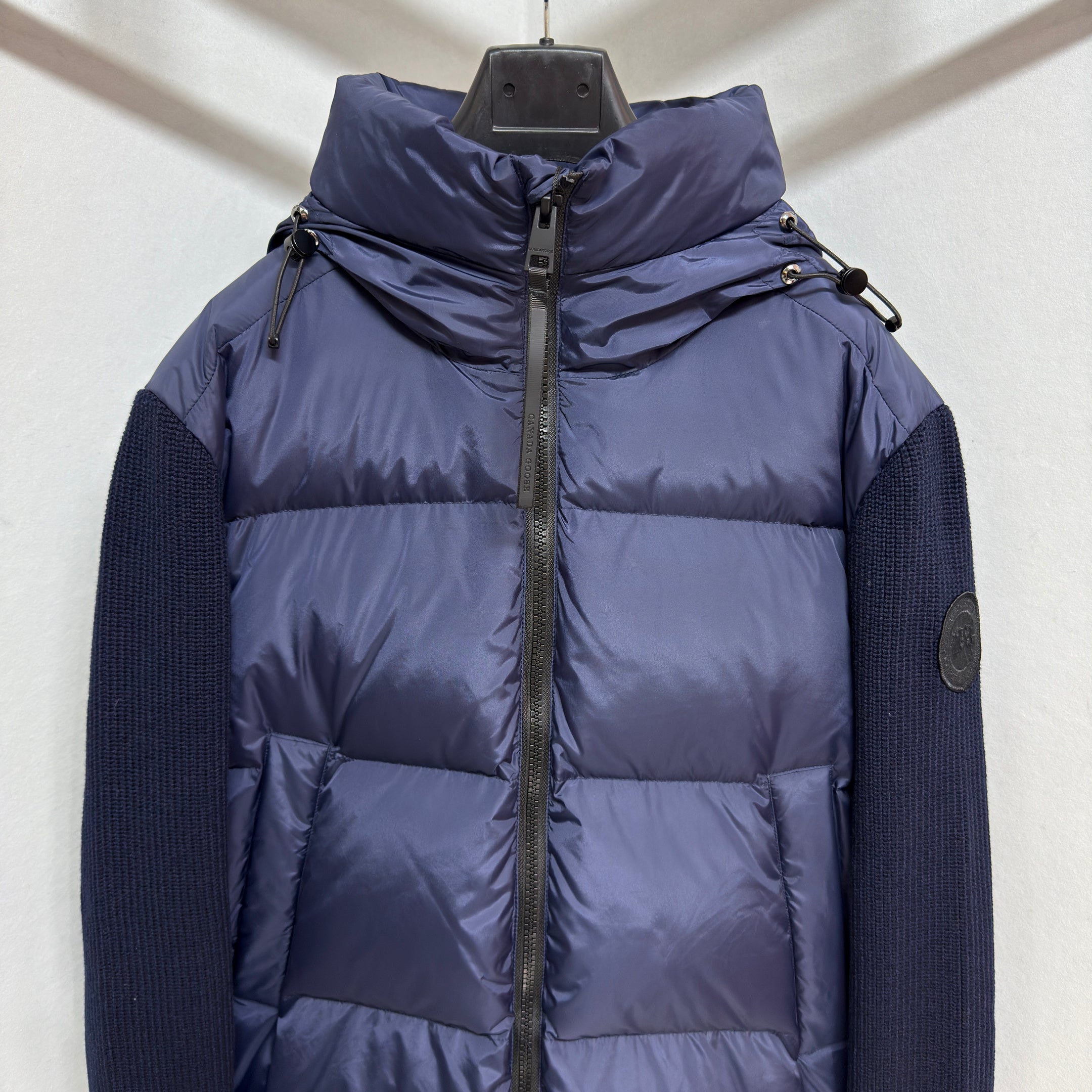 Canada veste matelassé à capuche 10/10 bleu nuit