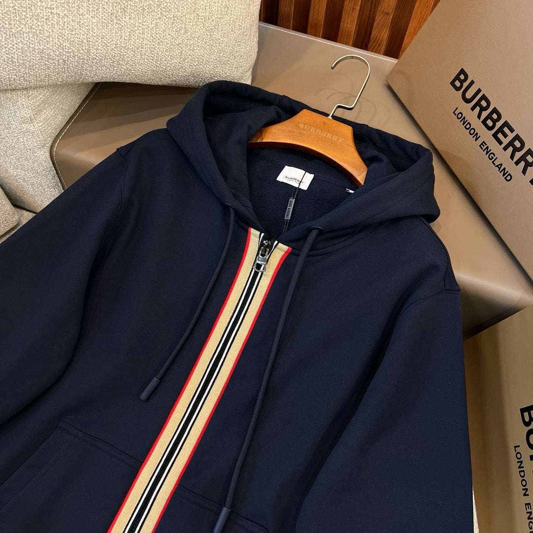 Brb Icon Stripe Sweat à capuche